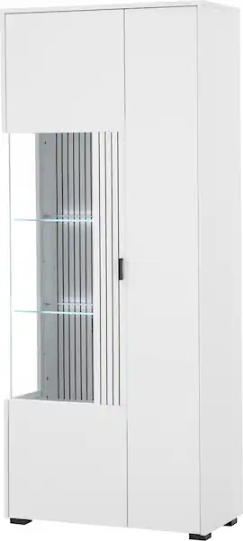 INOSIGN Vitrine "Hudson, Stauraumvitrine", in moderner Trendfarbe, Griffe a günstig online kaufen