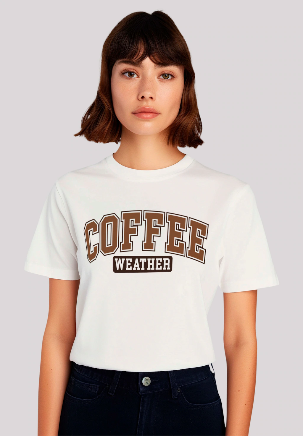 F4NT4STIC T-Shirt "Coffee Weather Winter Holiday Weihnachts", Premium Quali günstig online kaufen