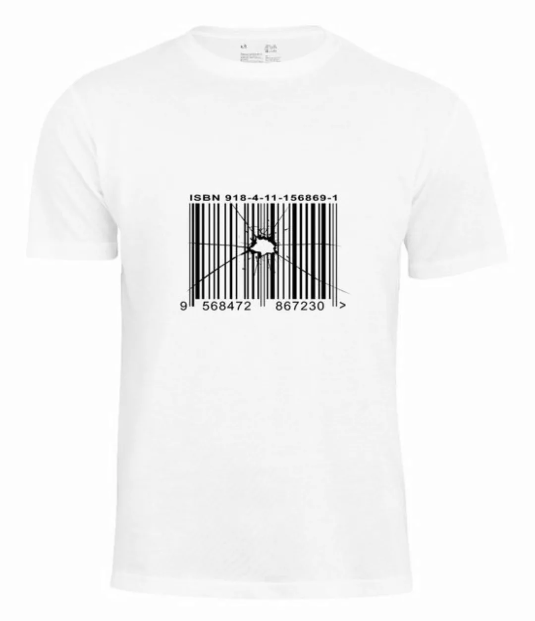 Cotton Prime® T-Shirt - Out of Order Barcode Print günstig online kaufen