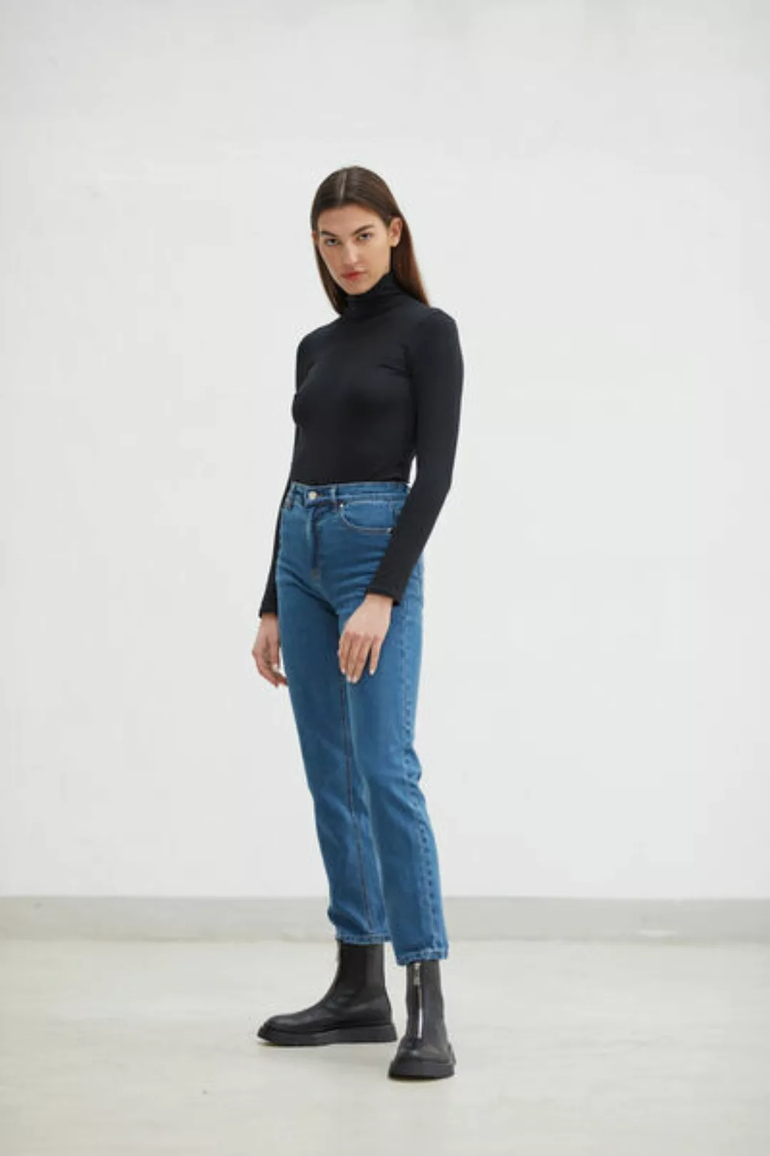 Malme Blue Classic Jeans - 64% Tencel günstig online kaufen