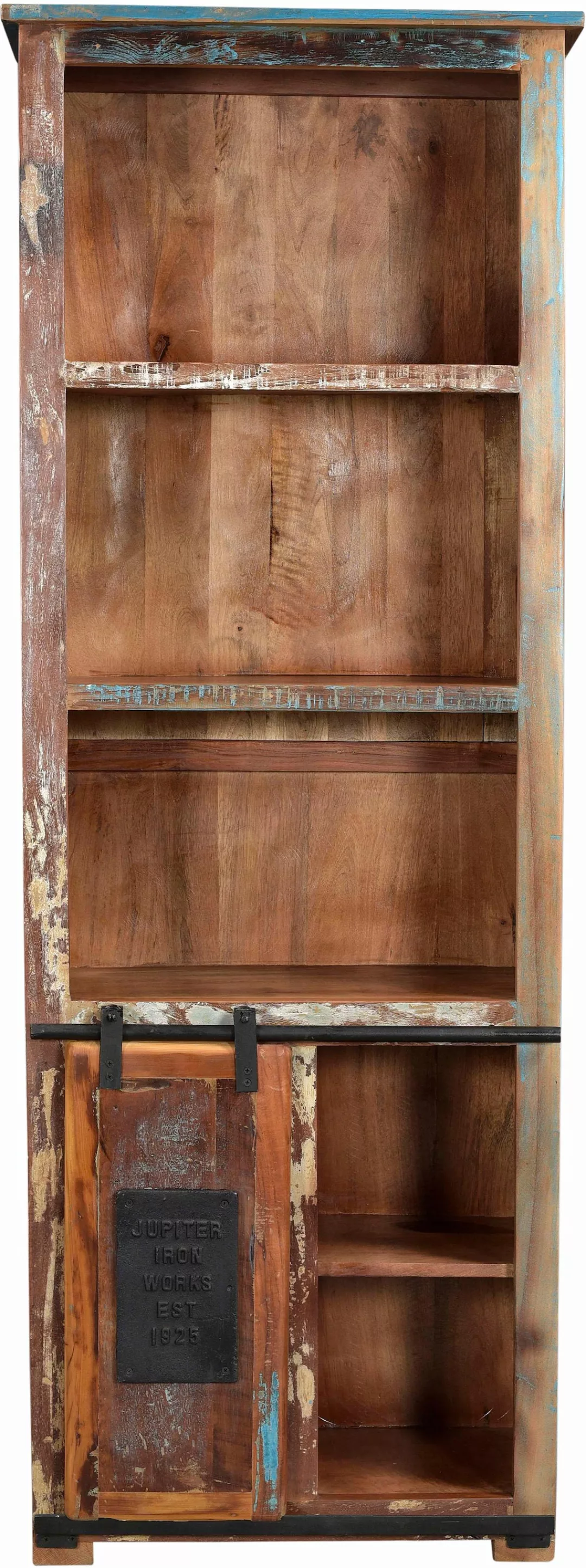 SIT Bücherregal "Jupiter", aus recyceltem Altholz, Höhe 180 cm, Shabby Chic günstig online kaufen