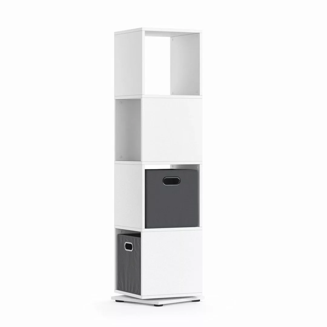 Vicco Drehregal, Weiß, 35 x 142 günstig online kaufen