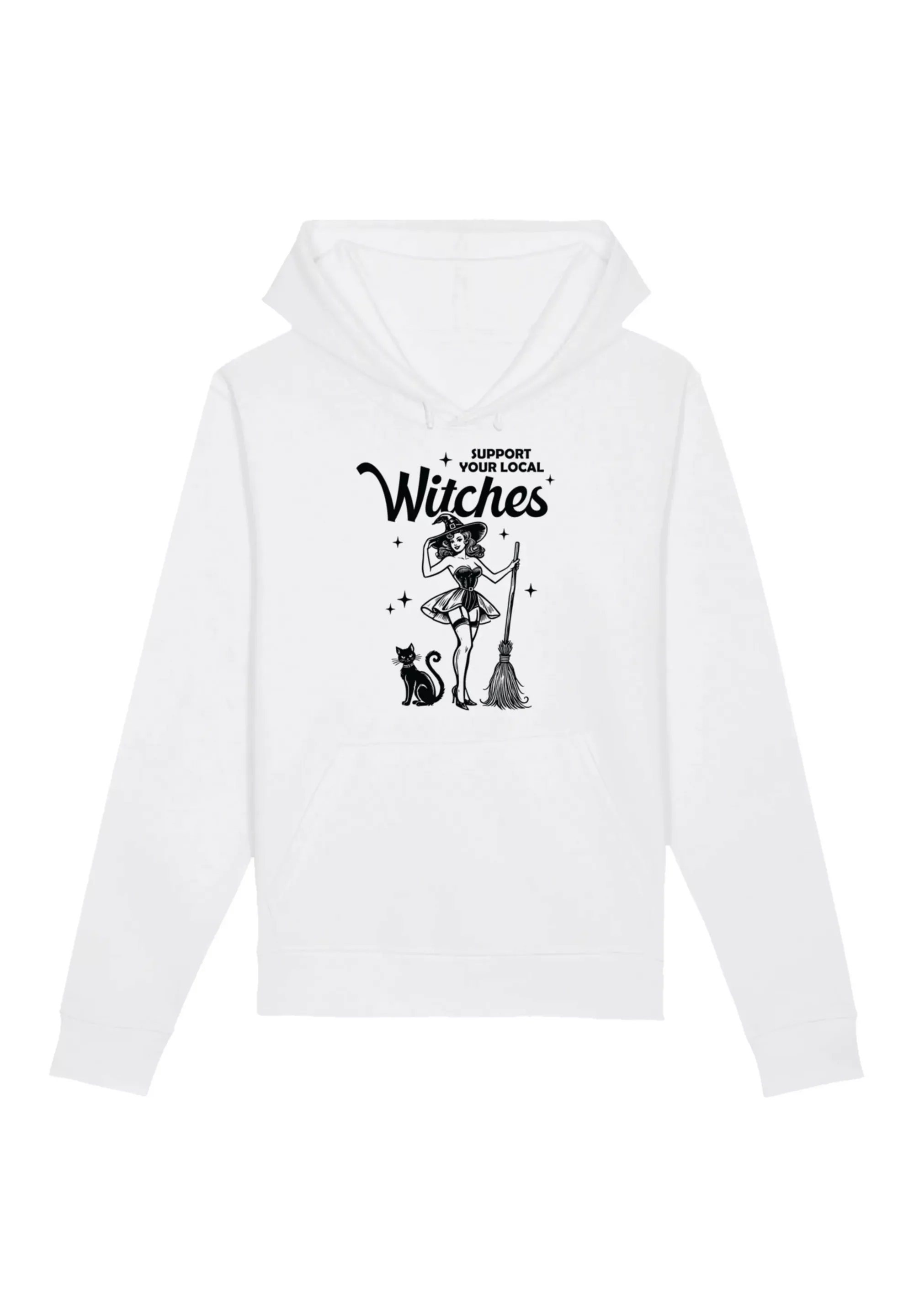 F4NT4STIC Kapuzenpullover "Halloween Witch support your local witches", Pre günstig online kaufen