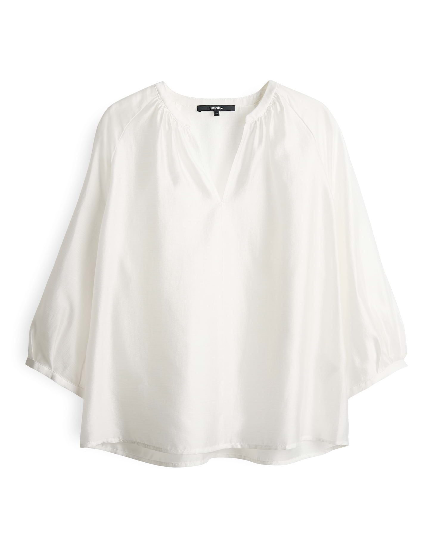 someday Kurzarmbluse ZAMUDRA aus edlem Tencel günstig online kaufen