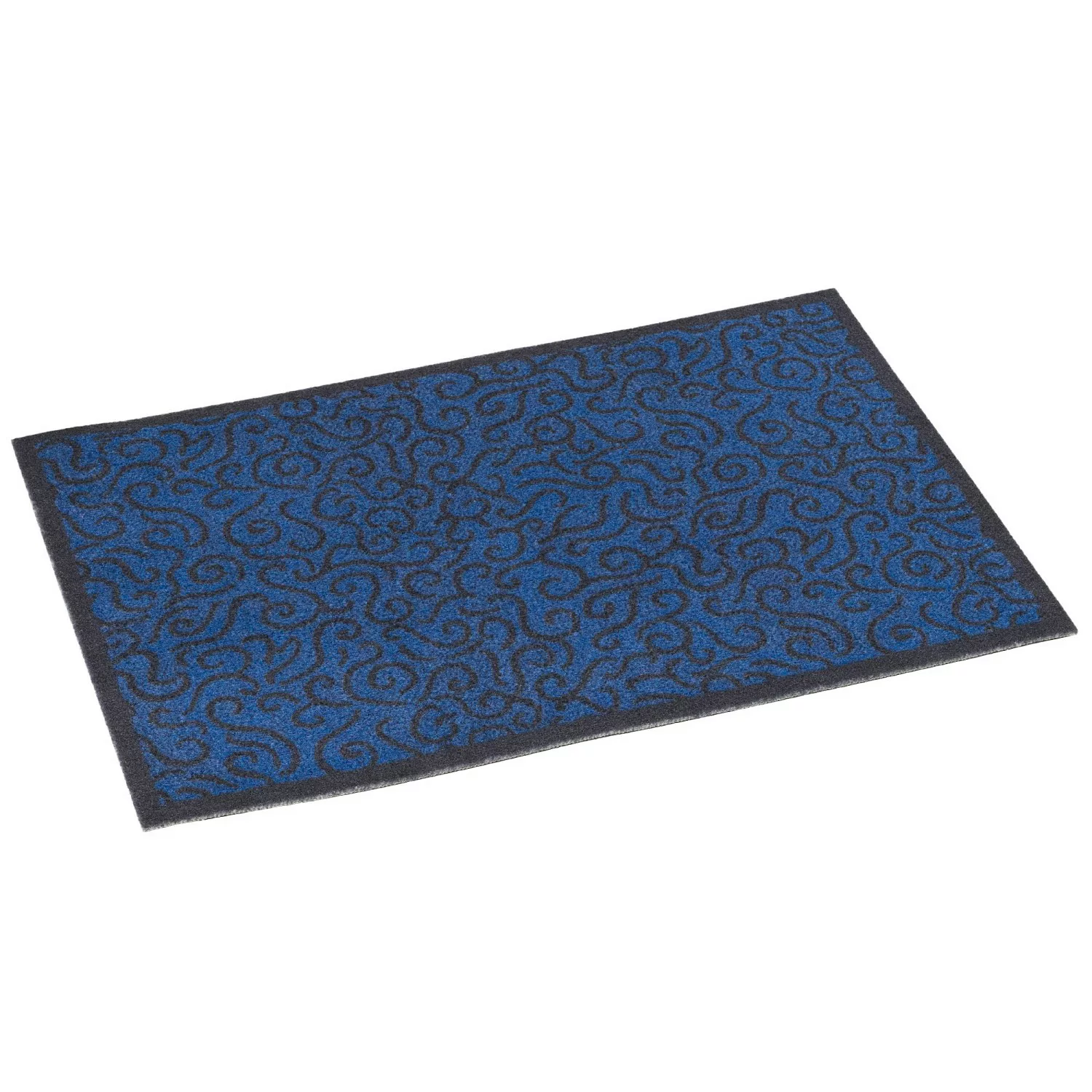 Pergamon Fußmatte Sauberlauf Superclean Blau 45x145cm günstig online kaufen