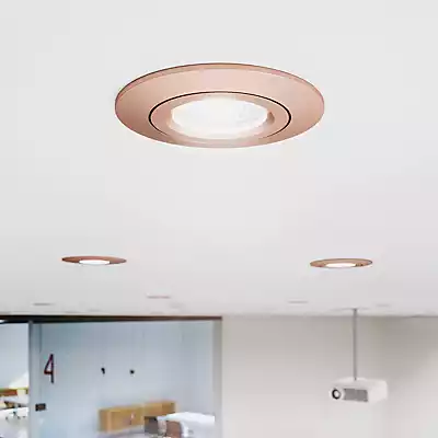 Sigor Diled Deckeneinbauleuchte LED, champagner - 6 W - 3.000 K günstig online kaufen