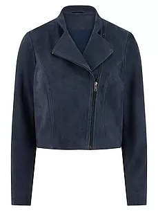 Lederjacke TALBOT RUNHOF X PETER HAHN blau günstig online kaufen