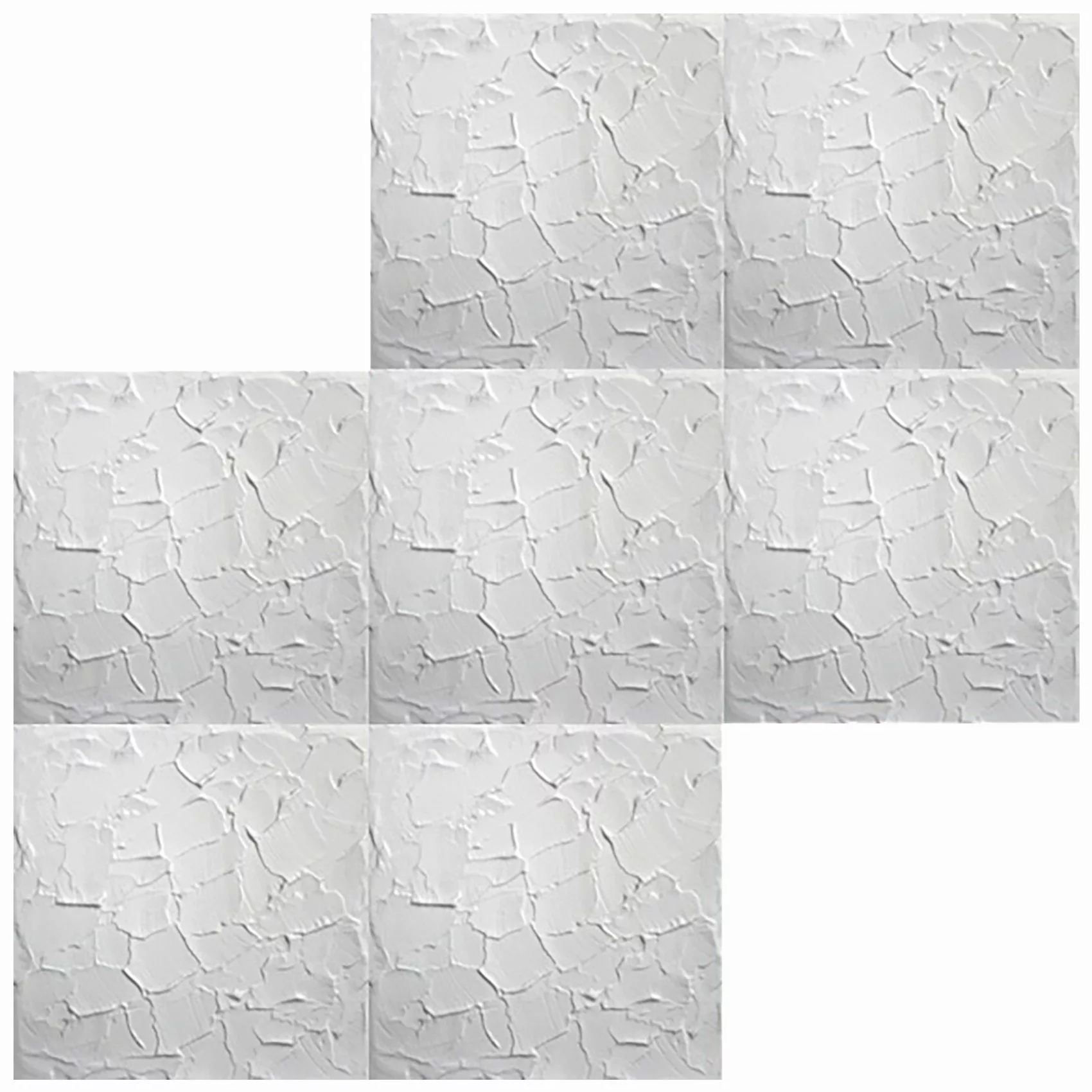 Hexim Wanddekoobjekt NR.11 (Deckenplatten 50x50cm Styroporplatten günstig online kaufen