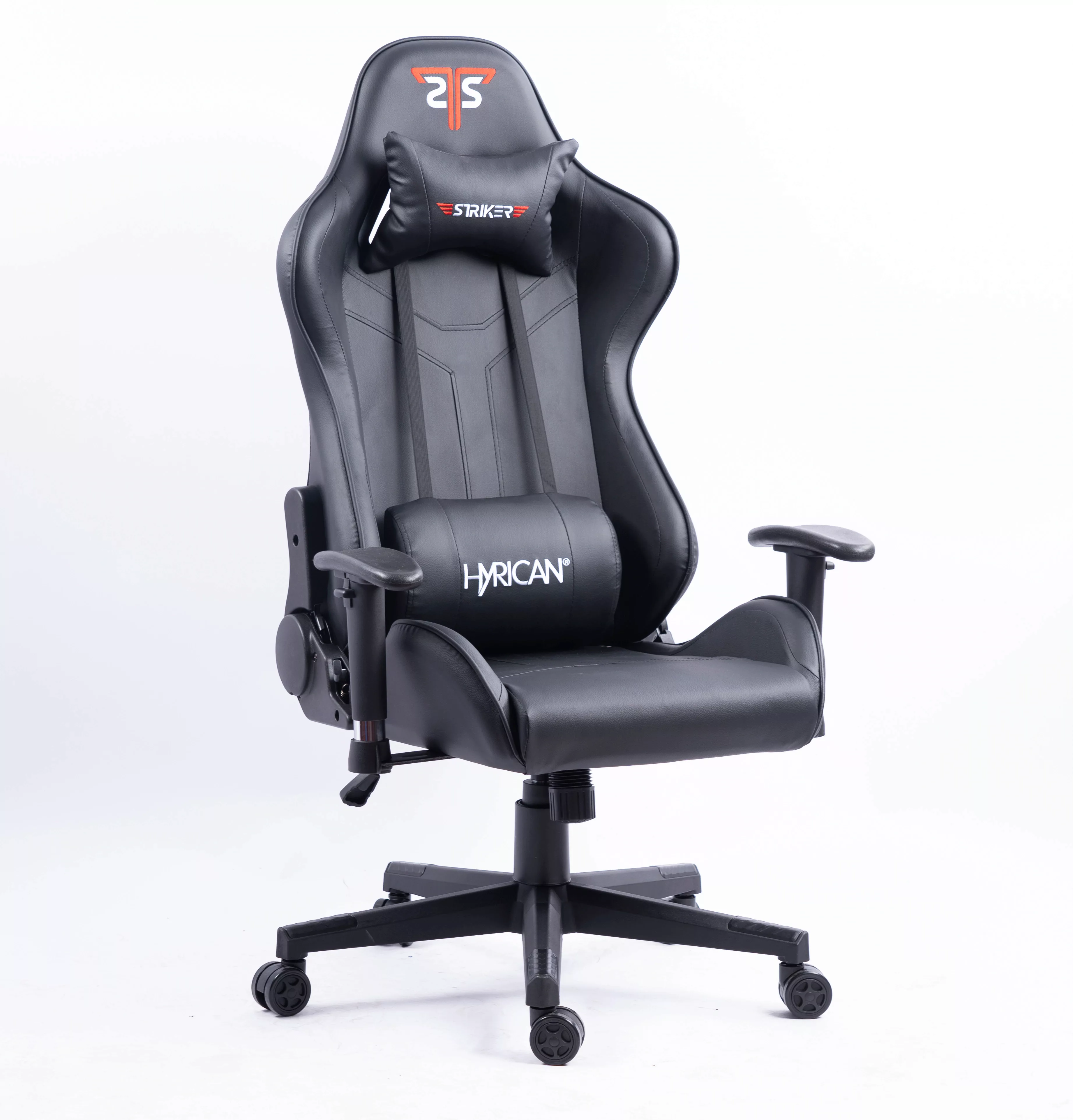 Hyrican Gaming-Stuhl »"Striker Copilot" schwarz, Kunstleder, ergonomischer günstig online kaufen