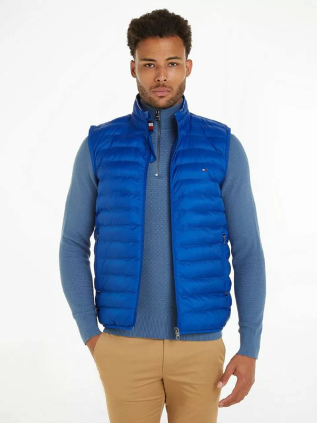 Tommy Hilfiger Steppweste PACKABLE RECYCLED VEST mit Tommy Hilfiger Logosti günstig online kaufen