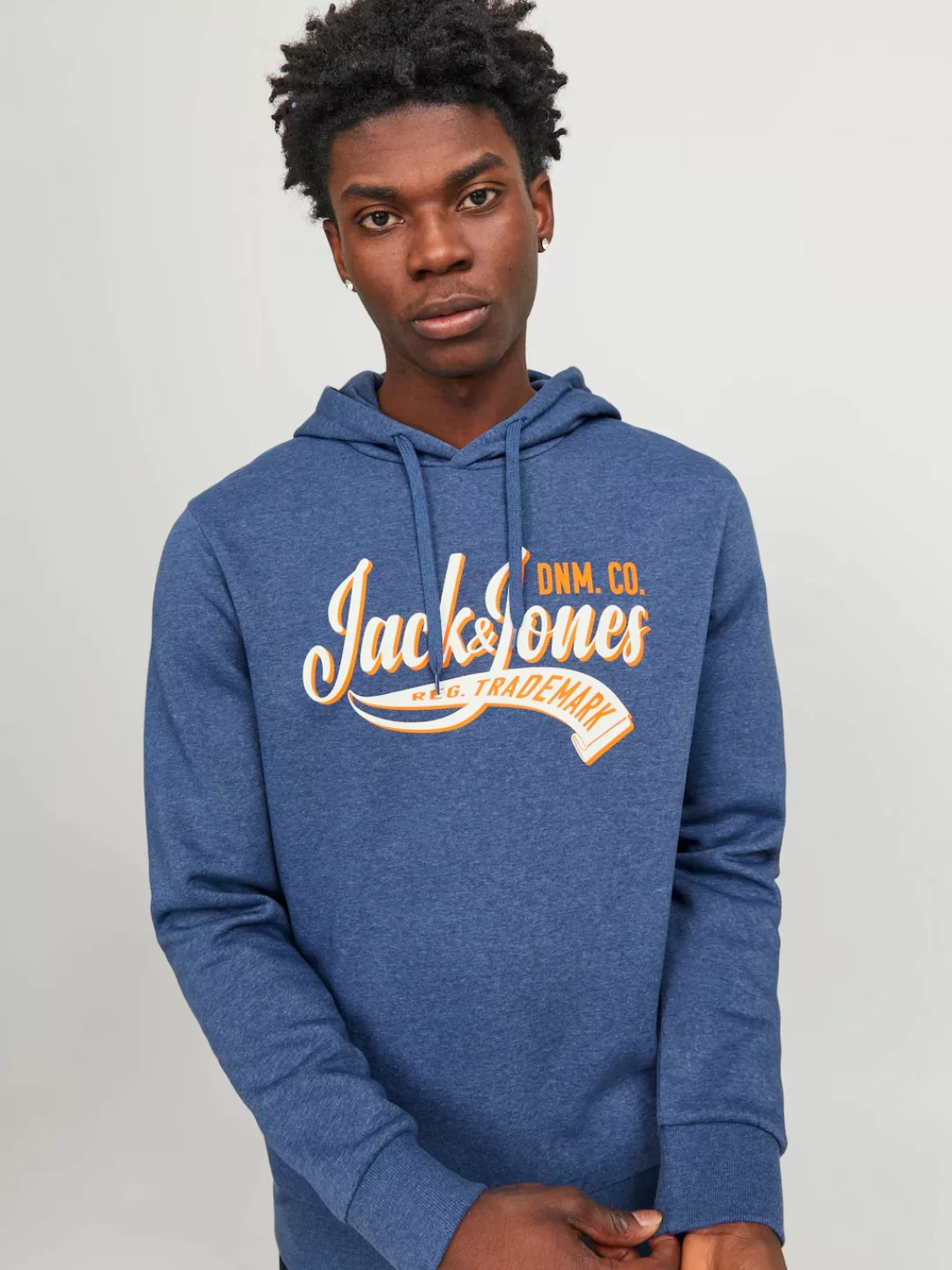 Jack & Jones Kapuzensweatshirt "JJELOGO SWEAT HOOD 2 COL 23/24 NOOS" günstig online kaufen