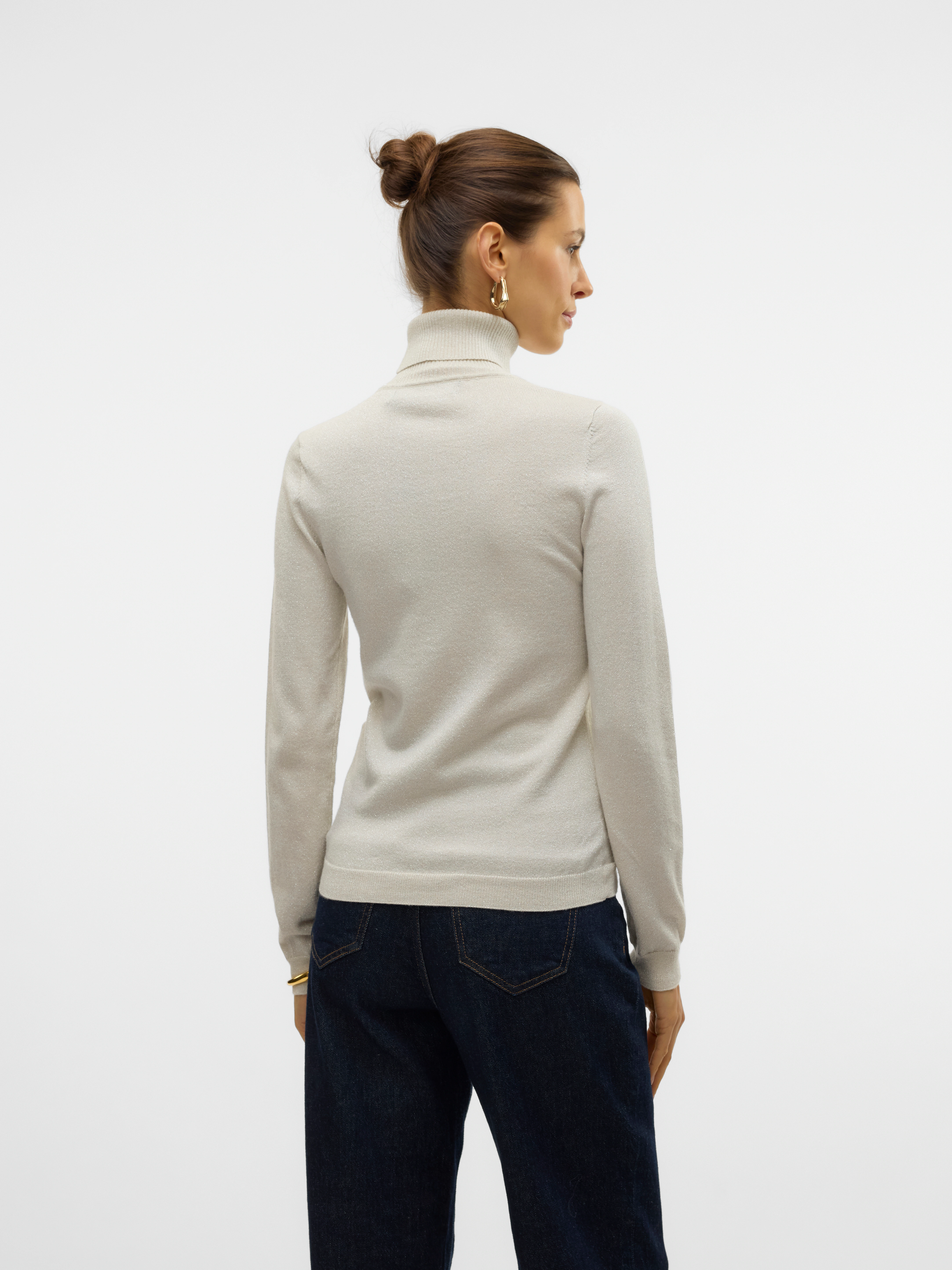 Vero Moda Rollkragenpullover VMHAPPYSHINE LS ROLLNECK PULLOVER BOO günstig online kaufen