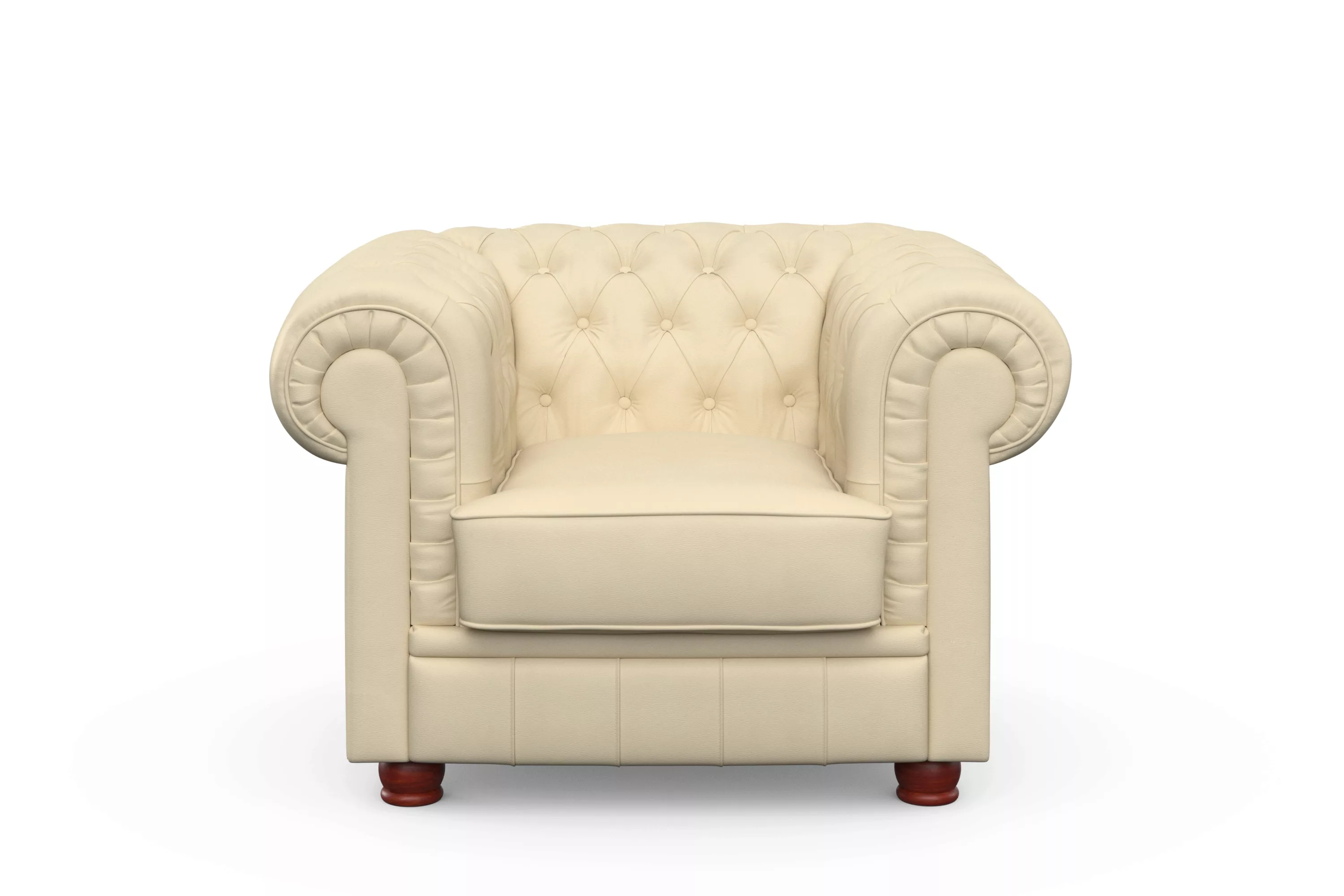 Max Winzer® Chesterfield-Sessel »Kent«, Sessel mit edler Knopfheftung, Brei günstig online kaufen