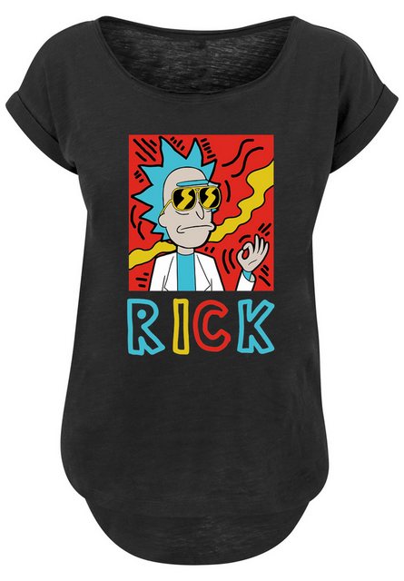 F4NT4STIC T-Shirt "Long Cut T-Shirt Cool Rick - Rick and Morty", Damen,Prem günstig online kaufen