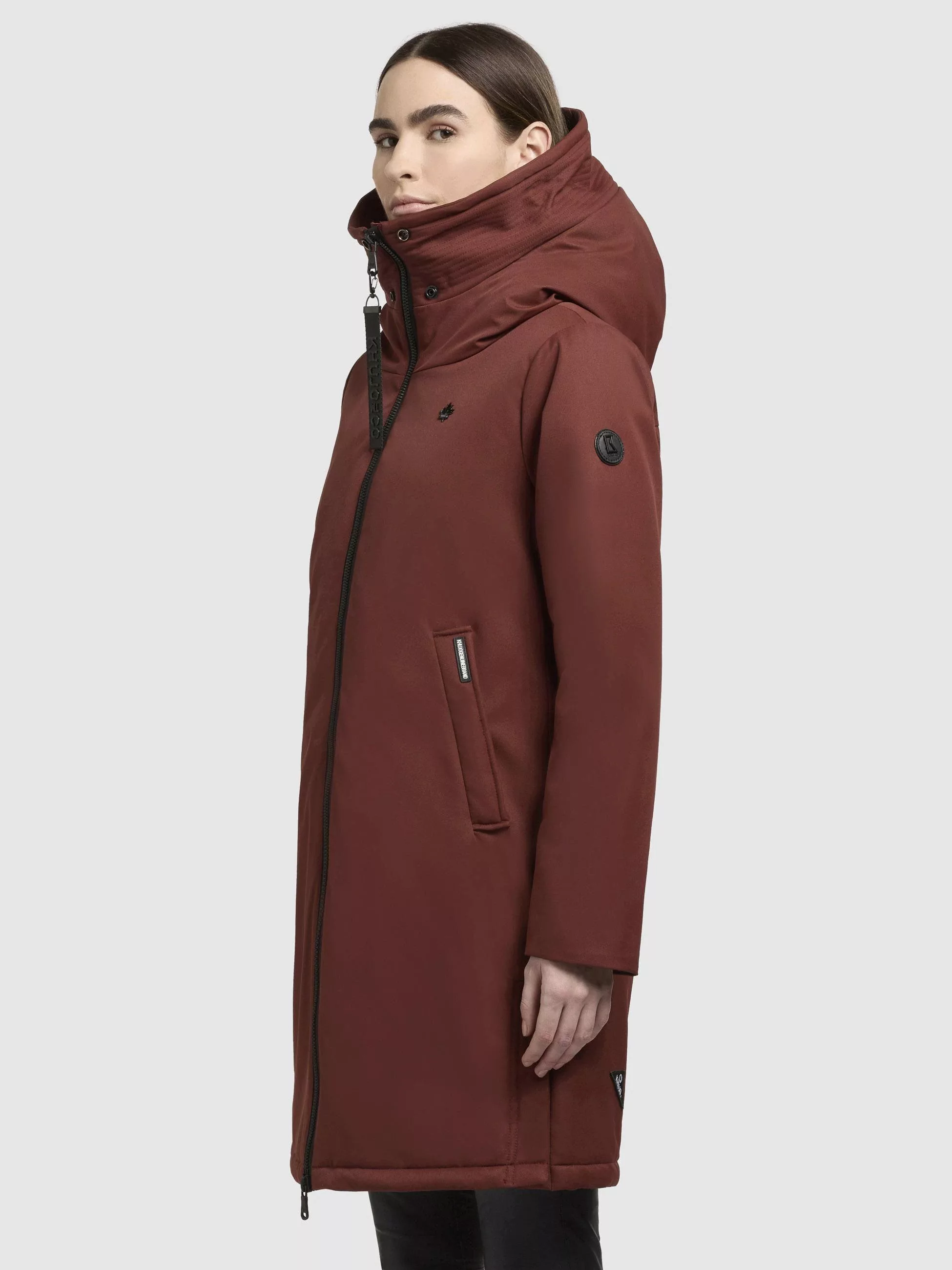 khujo Kurzmantel "Yaak3-YM", urbaner Damen Parka mit gestepptem Innenfutter günstig online kaufen