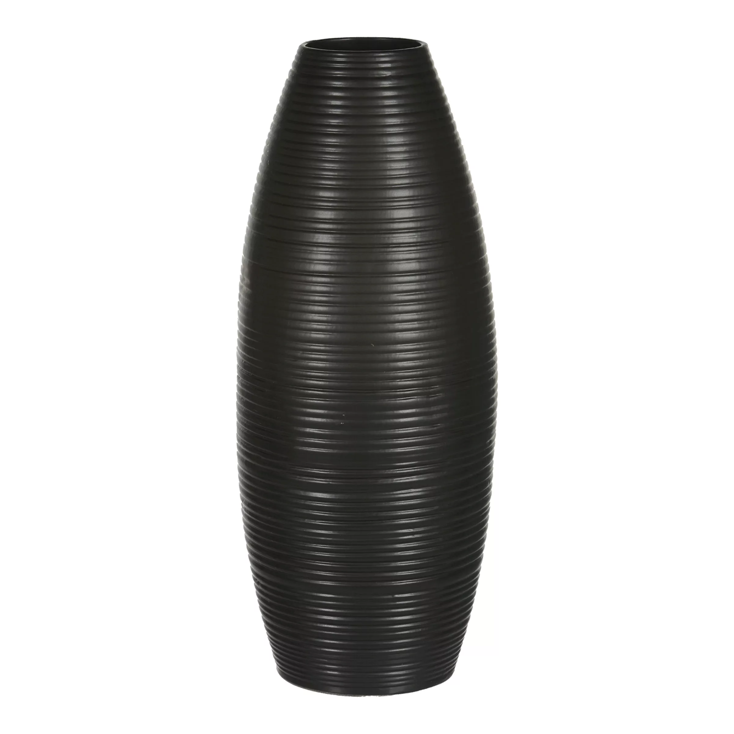 Vase BOTTOM ca.55cm, schwarz günstig online kaufen