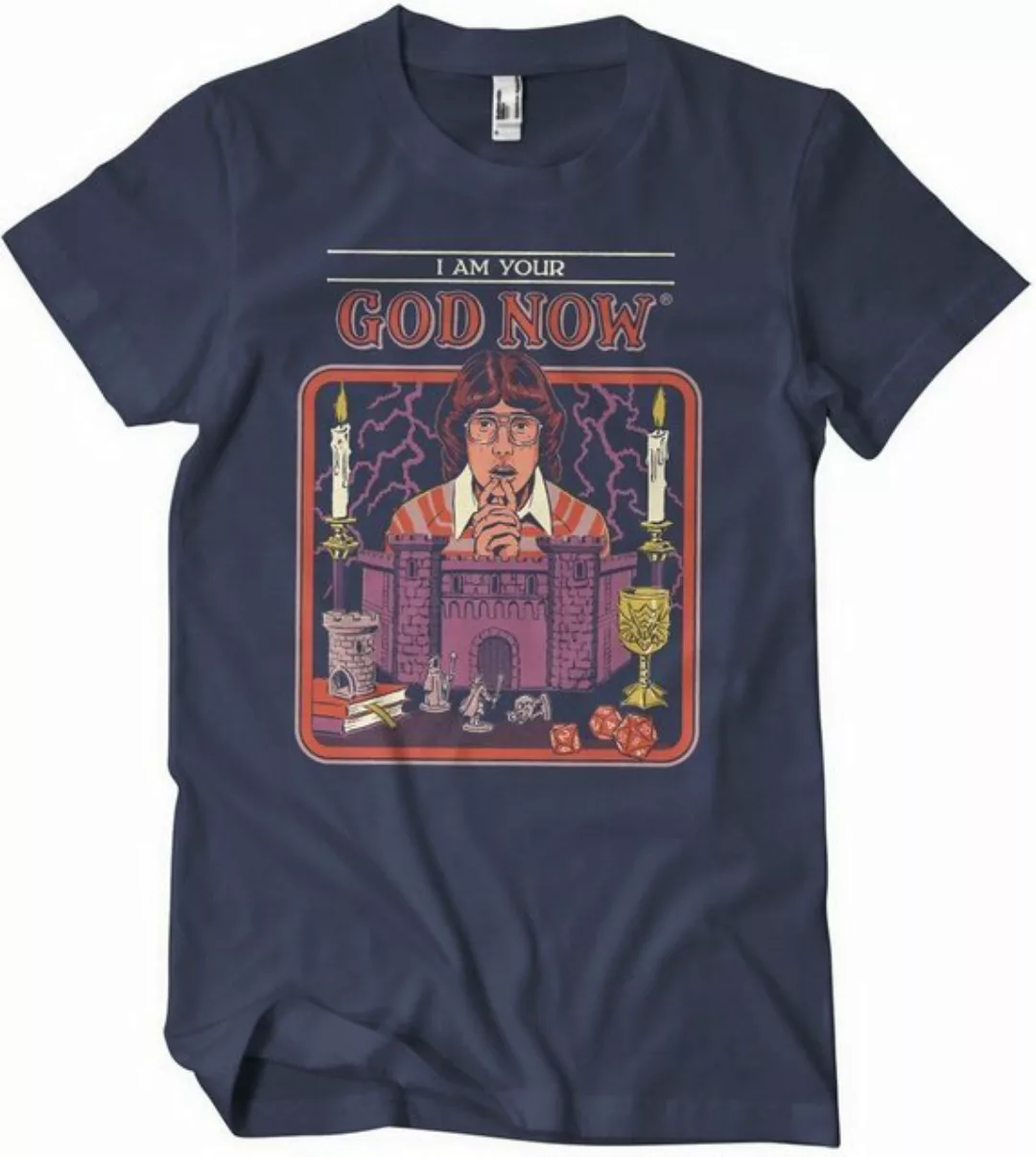 Steven Rhodes T-Shirt I Am Your God Now T-Shirt günstig online kaufen