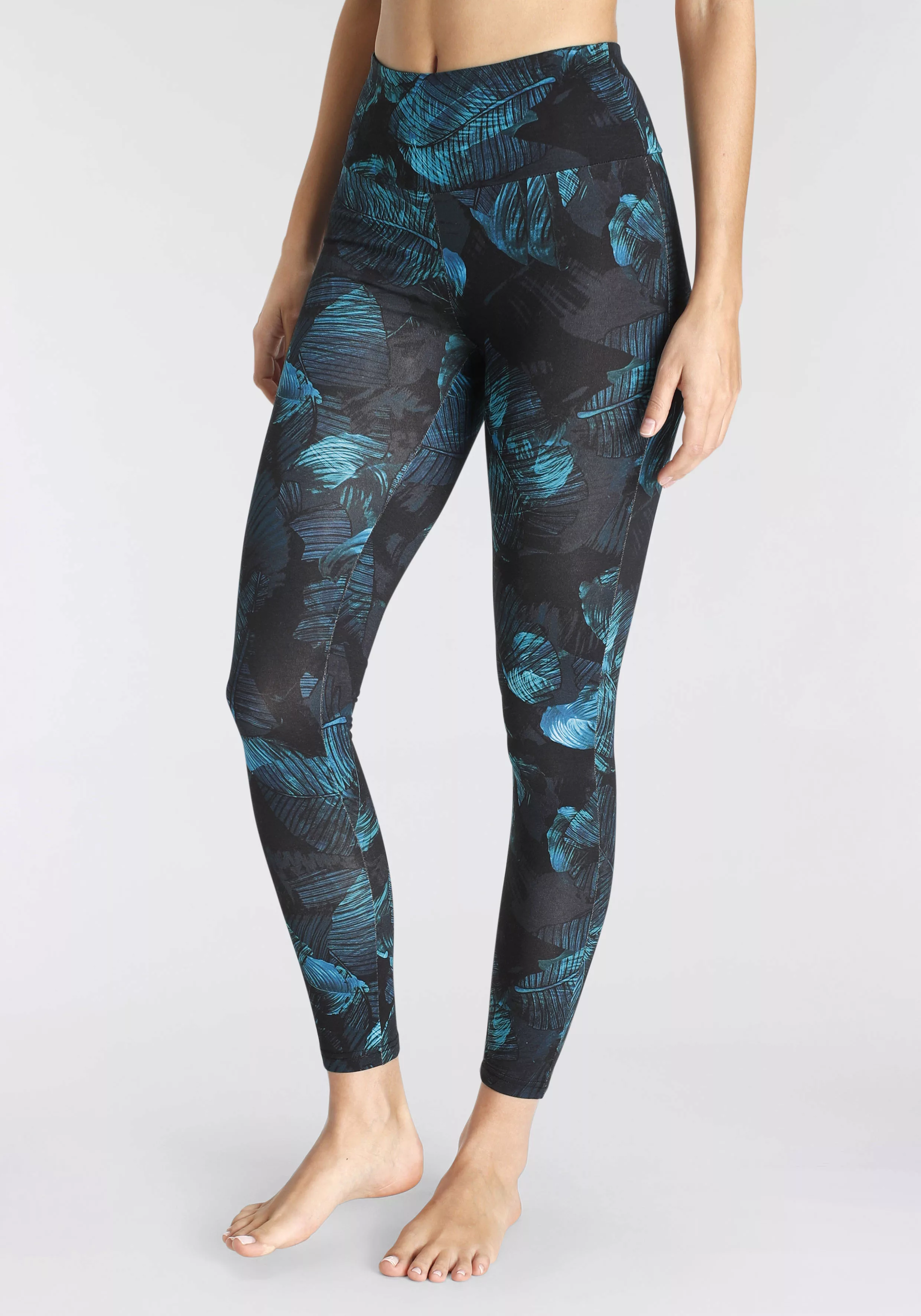 H.I.S Leggings mit tropischem Palmenprint, Loungewear günstig online kaufen