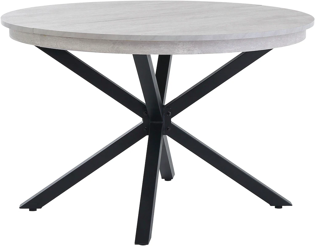 Jockenhöfer Gruppe Esstisch "Olbia", rund, ausziehbar (120-160cm), platzspa günstig online kaufen