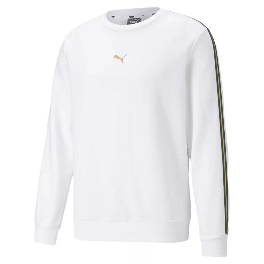 Puma Metallic Nights Crew Sweatshirt M Puma White günstig online kaufen