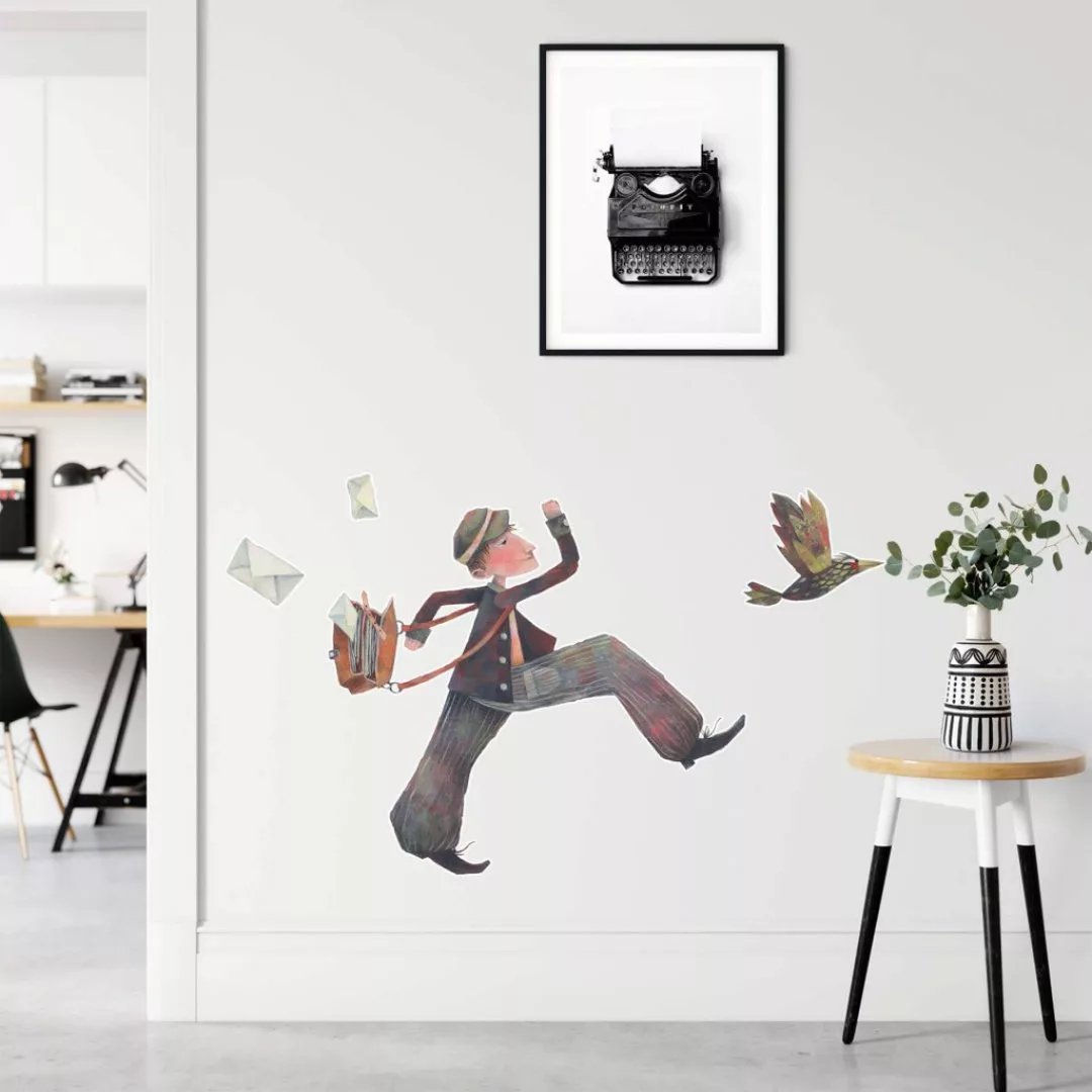 Wall-Art Wandtattoo »Märchenhaft Der Briefträger«, (1 St.) günstig online kaufen