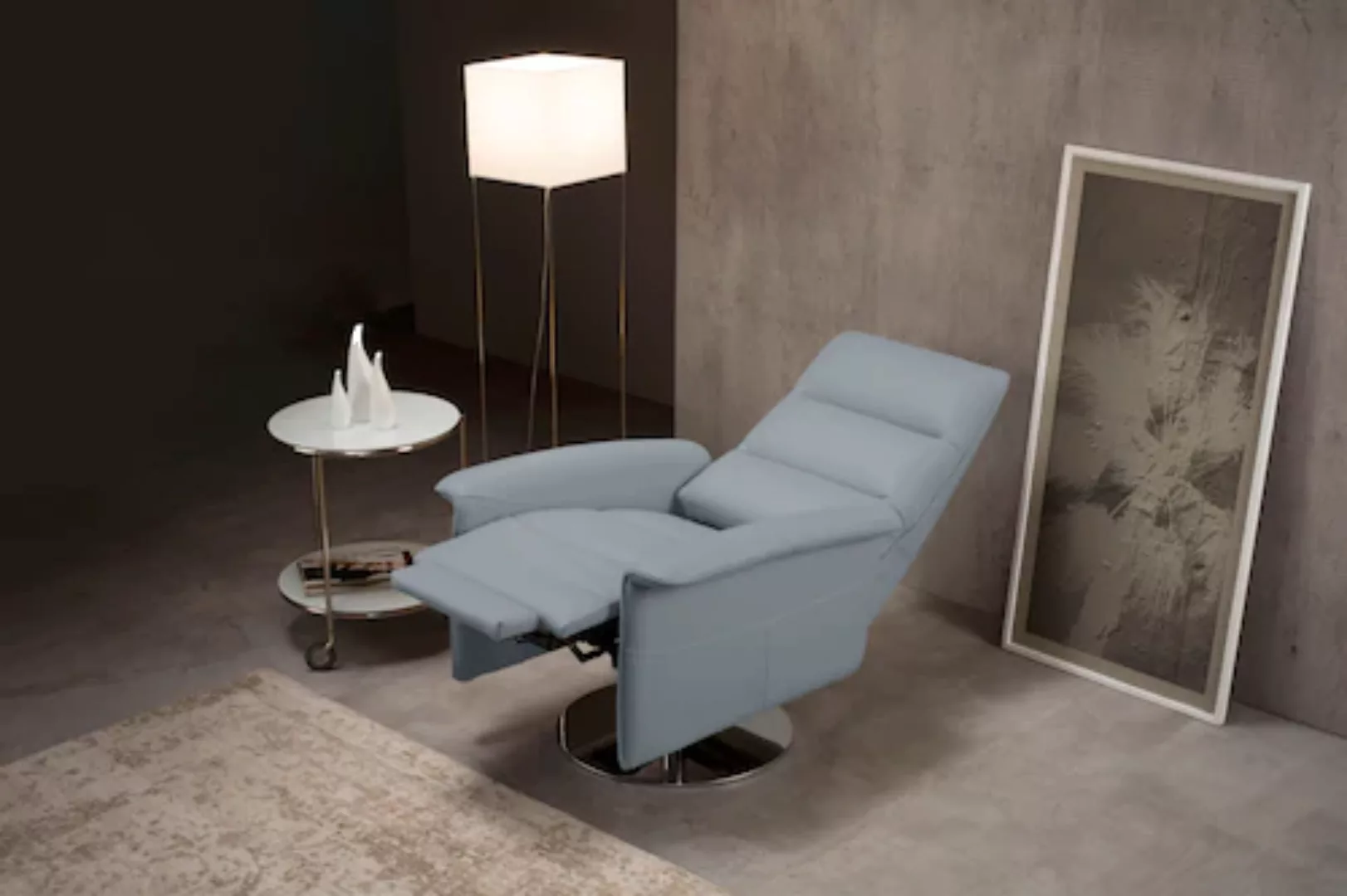 Egoitaliano Sessel »Kelly Designsessel«, drehbar, manuelle Relaxfunktion mi günstig online kaufen