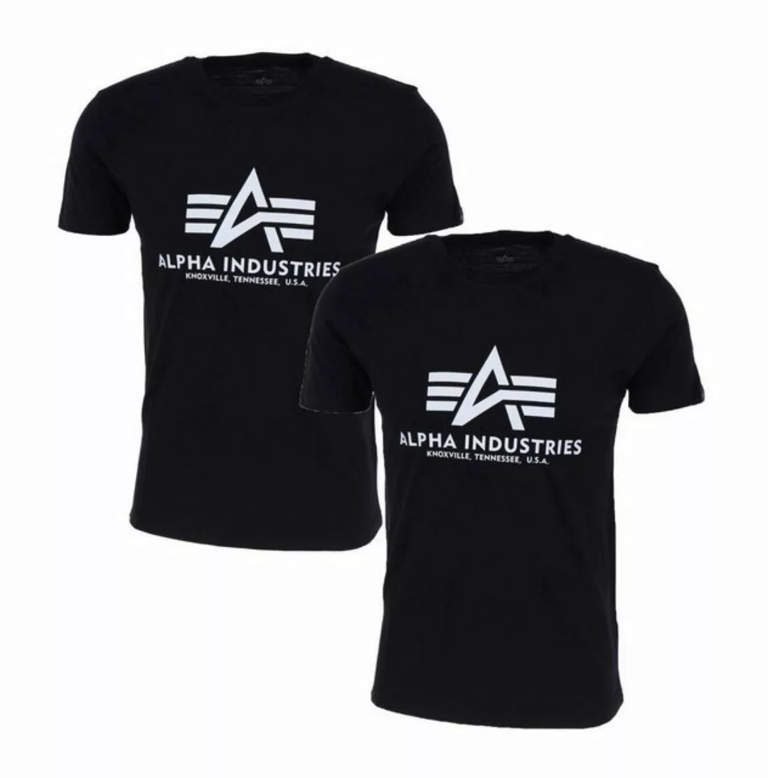 Alpha Industries T-Shirt Basic T 2 Pack (2-tlg) günstig online kaufen