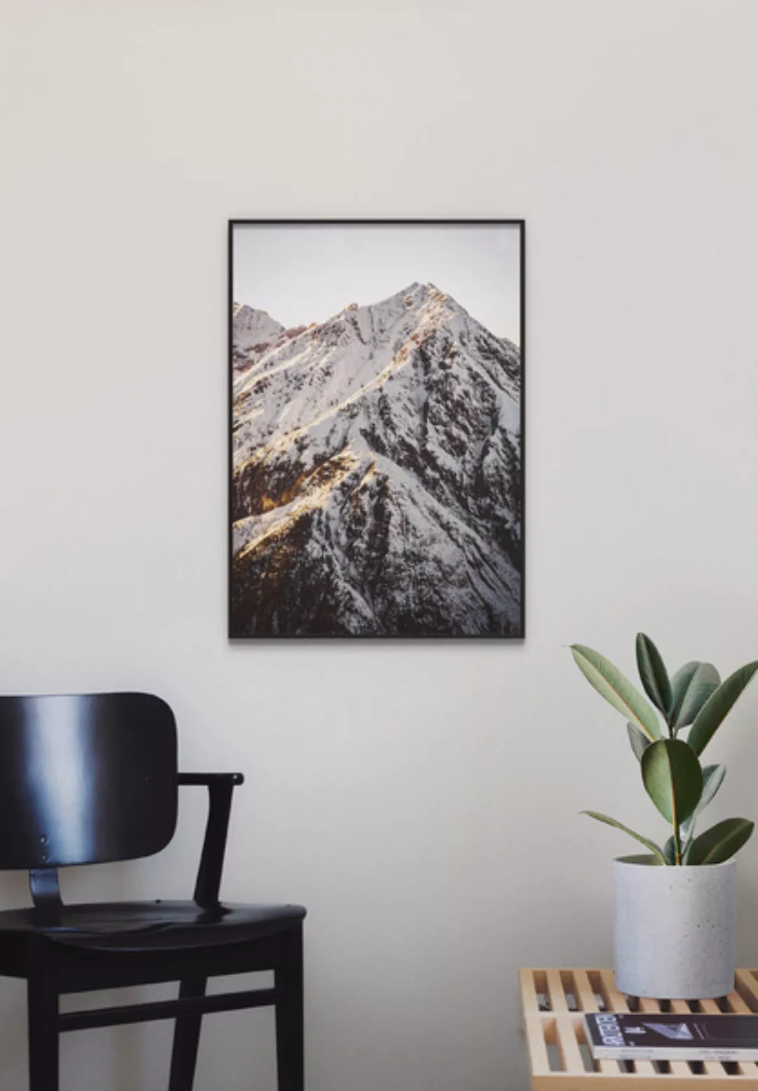 Poster Nature Snow Mountains günstig online kaufen