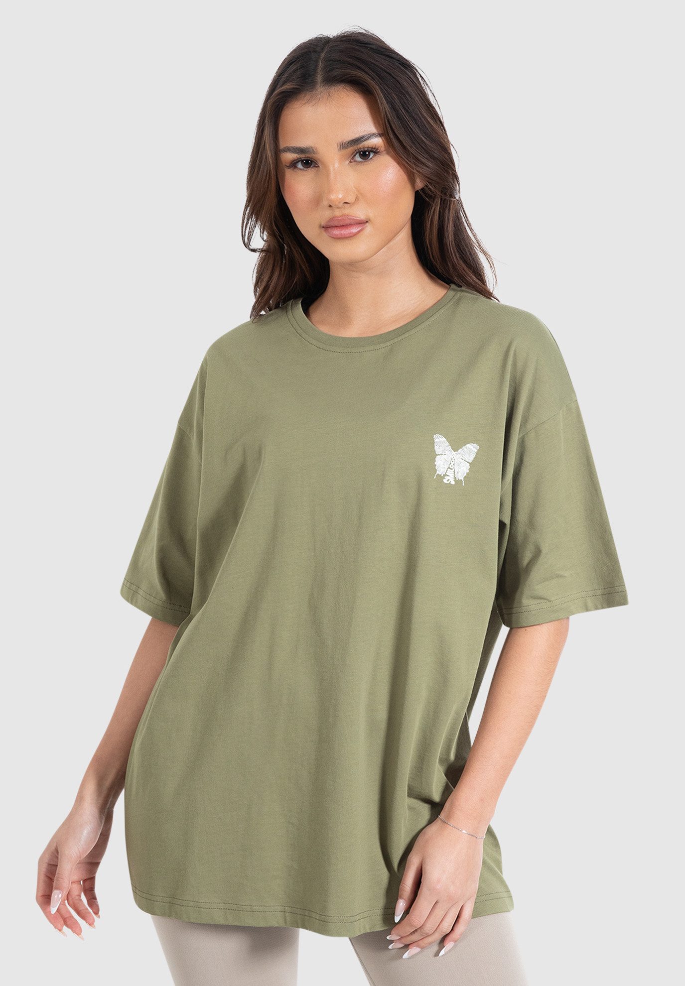 Smilodox T-Shirt Payton, Locker geschnittenes Baumwollshirt günstig online kaufen