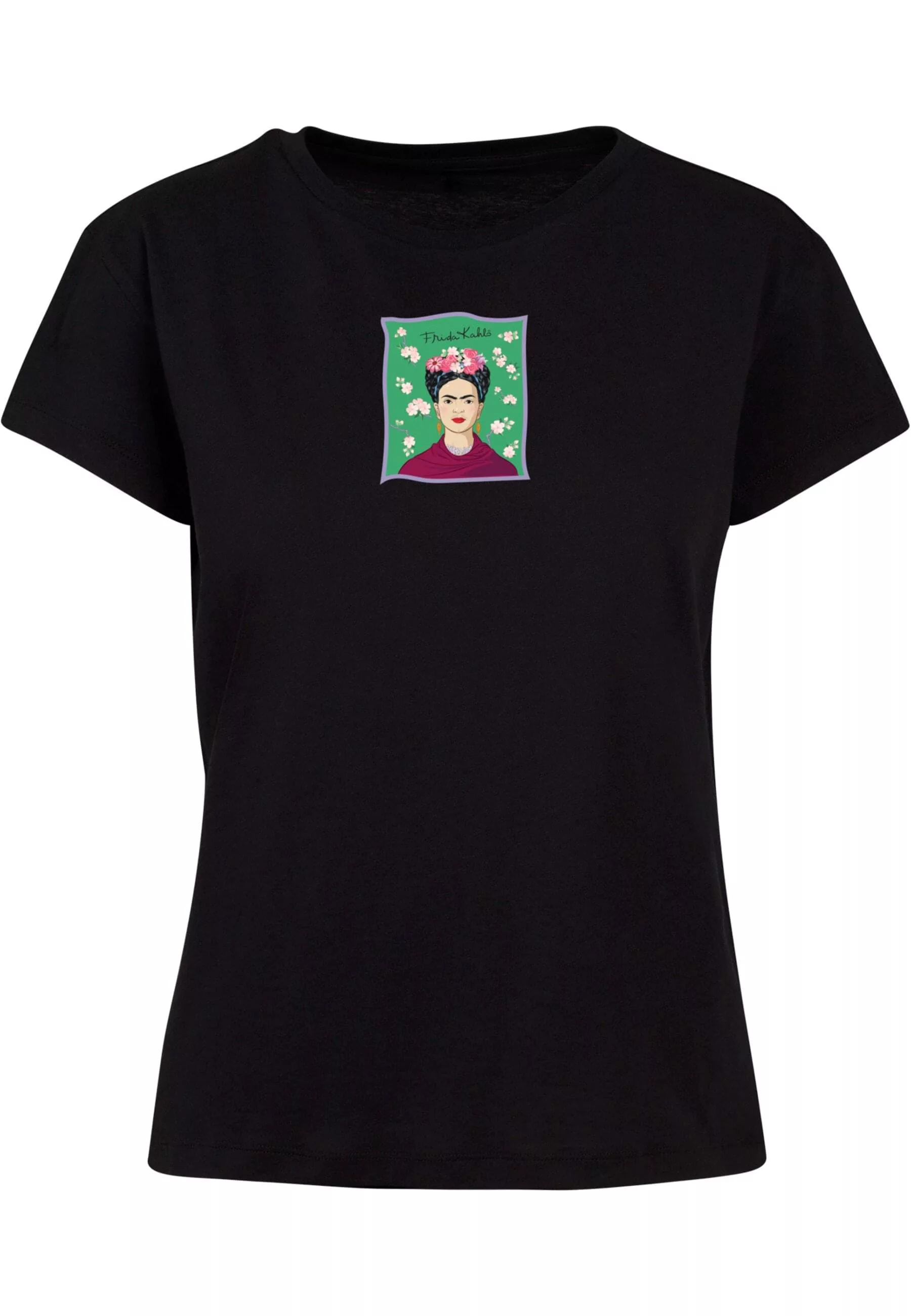 Merchcode T-Shirt "Merchcode Damen Ladies Frida Kahlo - Green Box Tee" günstig online kaufen