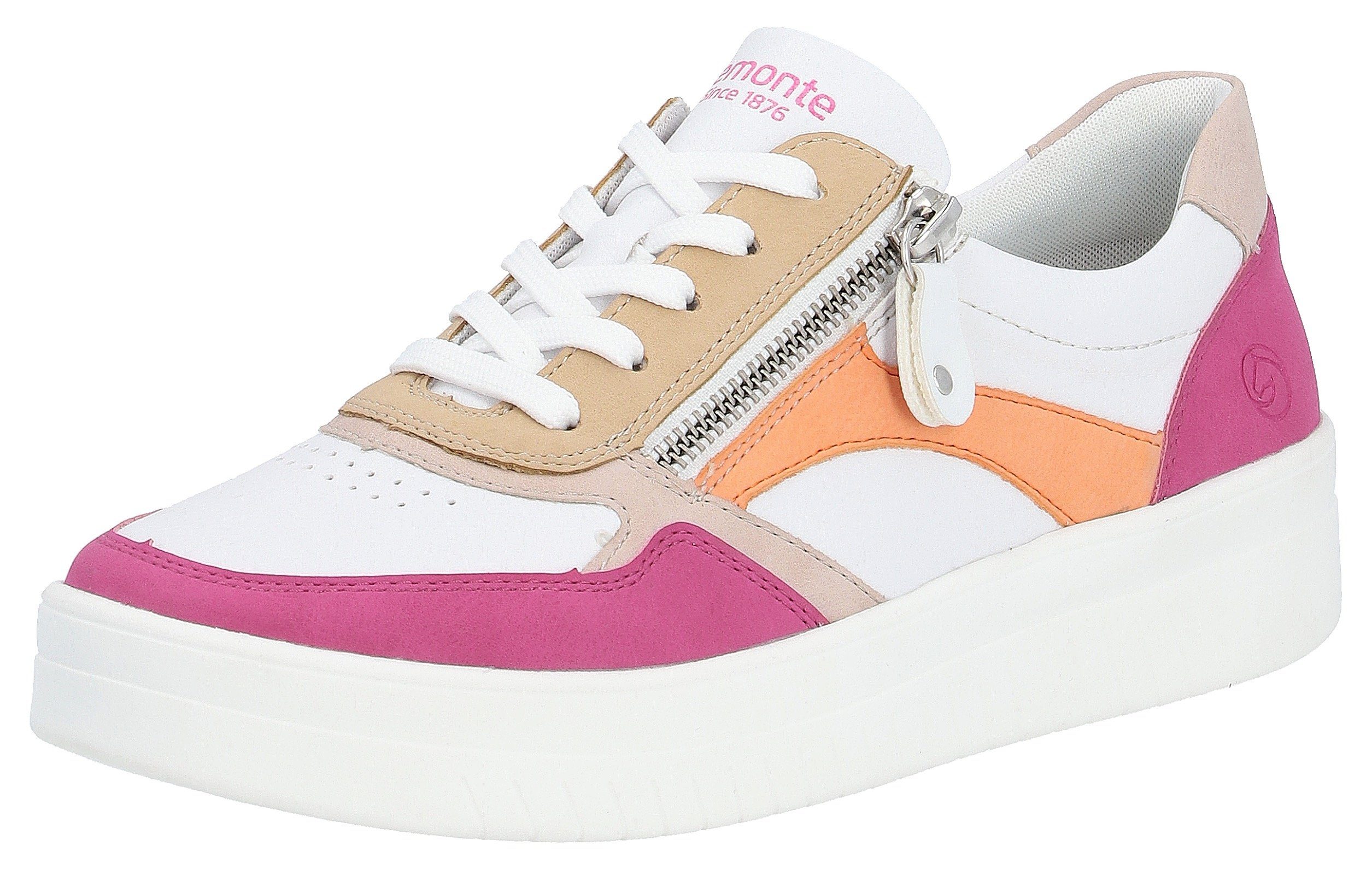Remonte Plateausneaker, Freizeitschuh, Halbschuh, Schnürschuh in günstig online kaufen