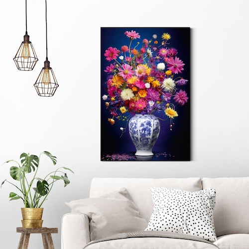 Reinders! Wandbild »Delft Flowers« günstig online kaufen