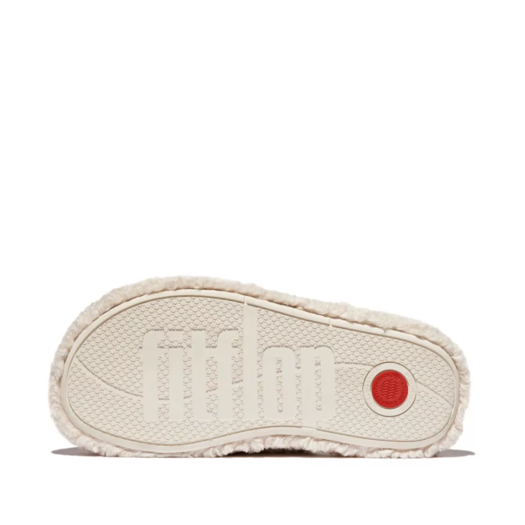 Fitflop Pantoffel "iQUSHION D-LUXE PADDED TEDDY SLIPPER MULES", Hausschuh, günstig online kaufen