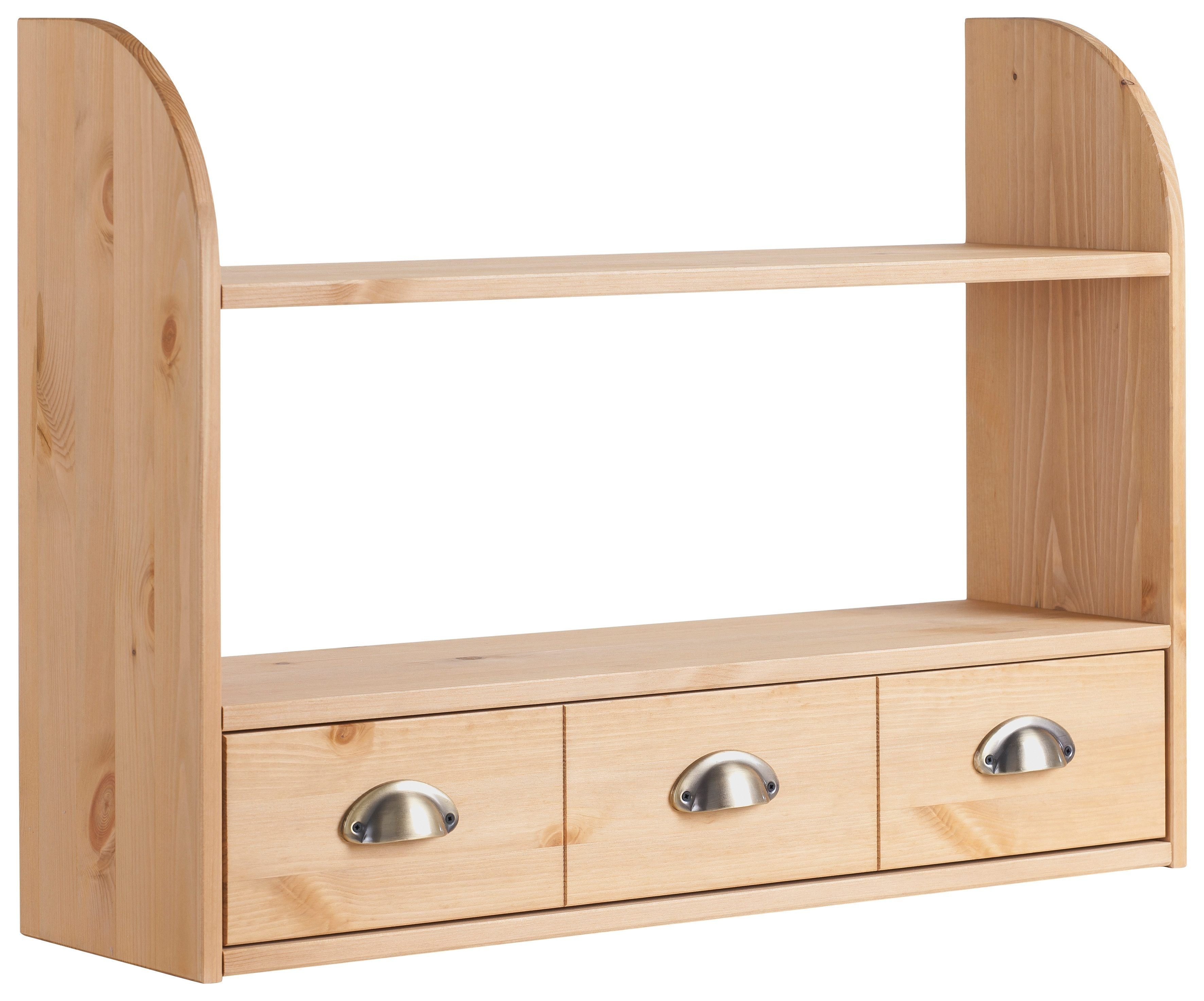 Home affaire Hängeregal "Oslo", 75 cm breit, aus massiver Kiefer, 1 breite günstig online kaufen