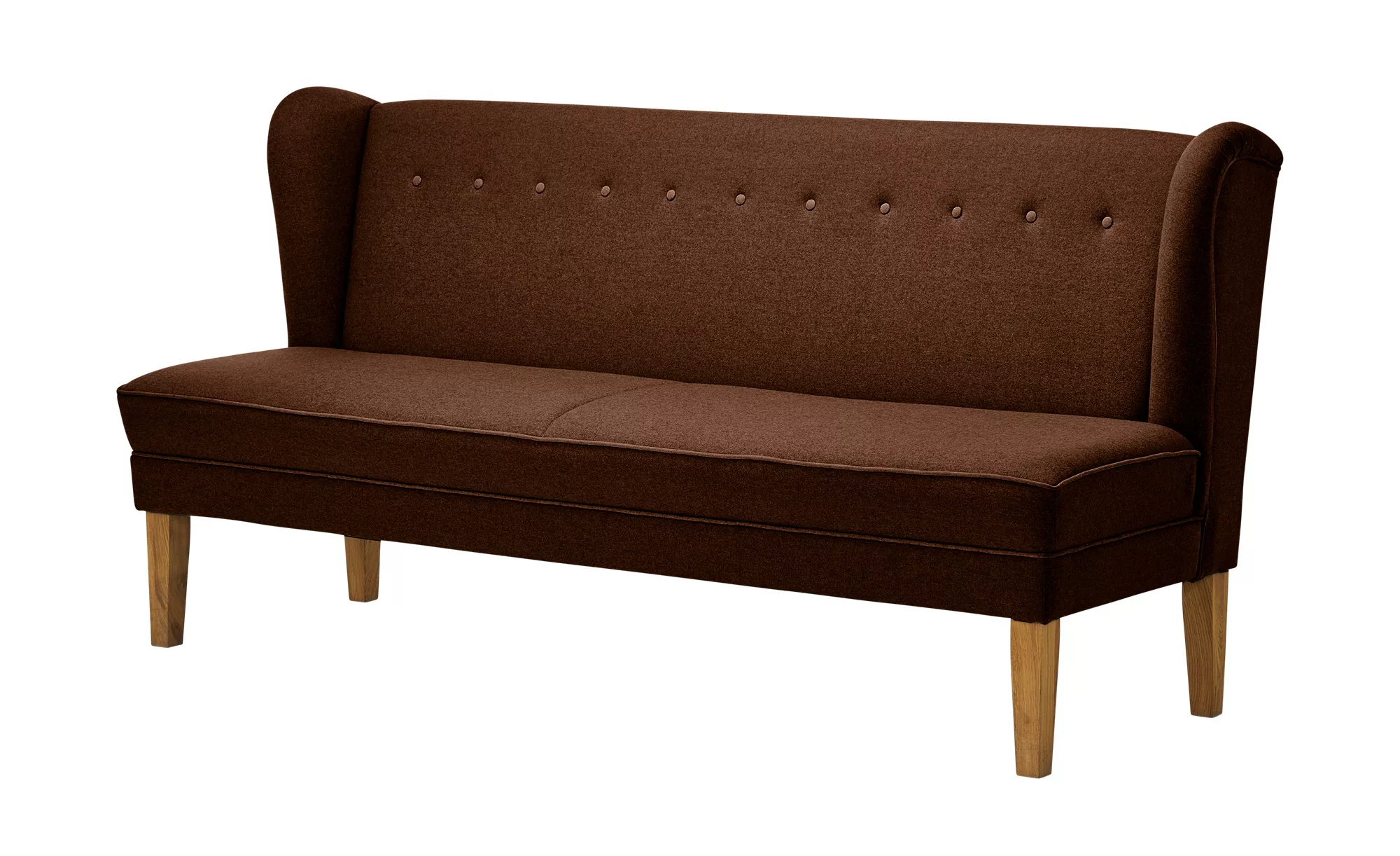 Küchensofa - braun - 229 cm - 100 cm - 75 cm - Bänke > Einzelbänke - Möbel günstig online kaufen