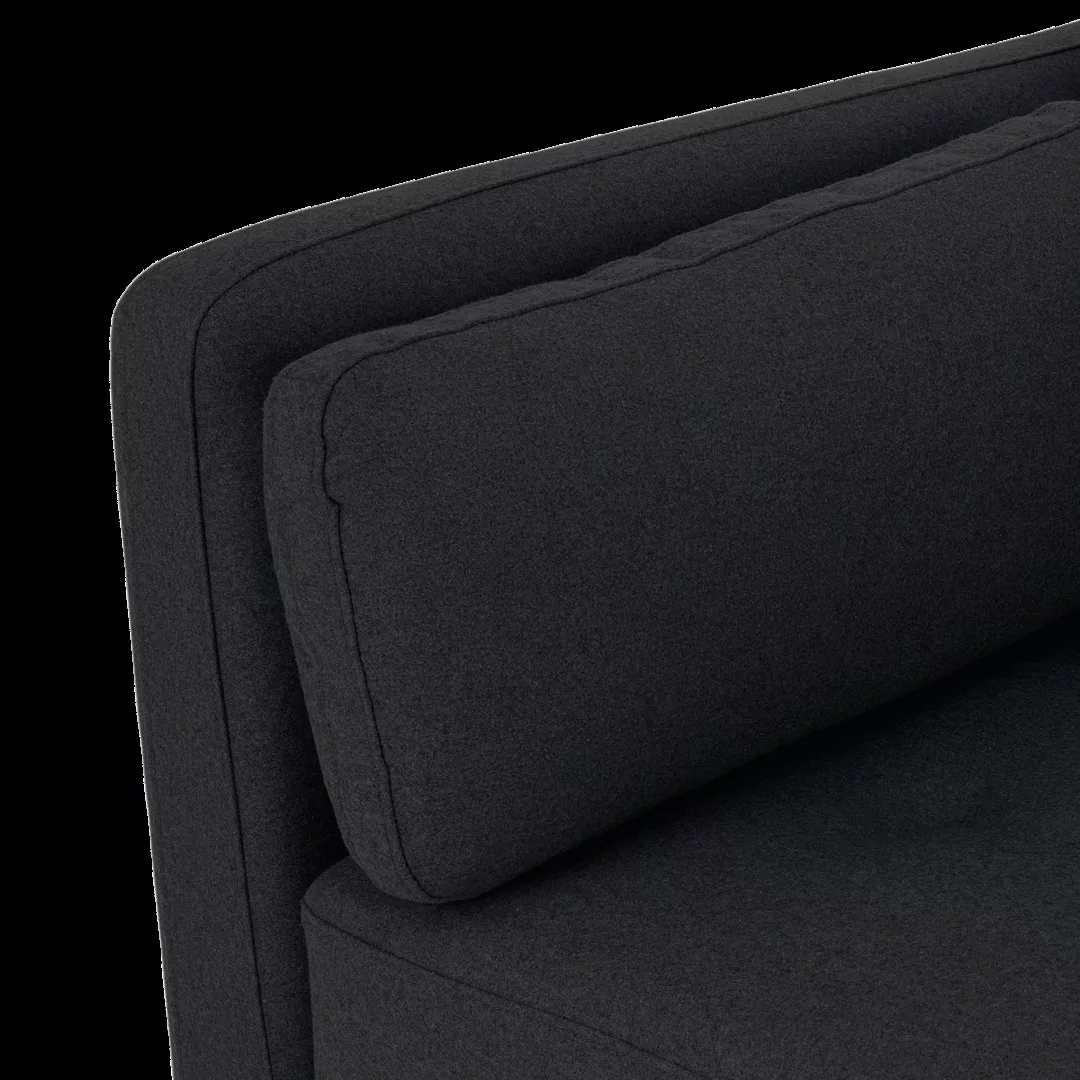 Harlow grosses 2-Sitzer Sofa, Schiefergrau - MADE.com günstig online kaufen