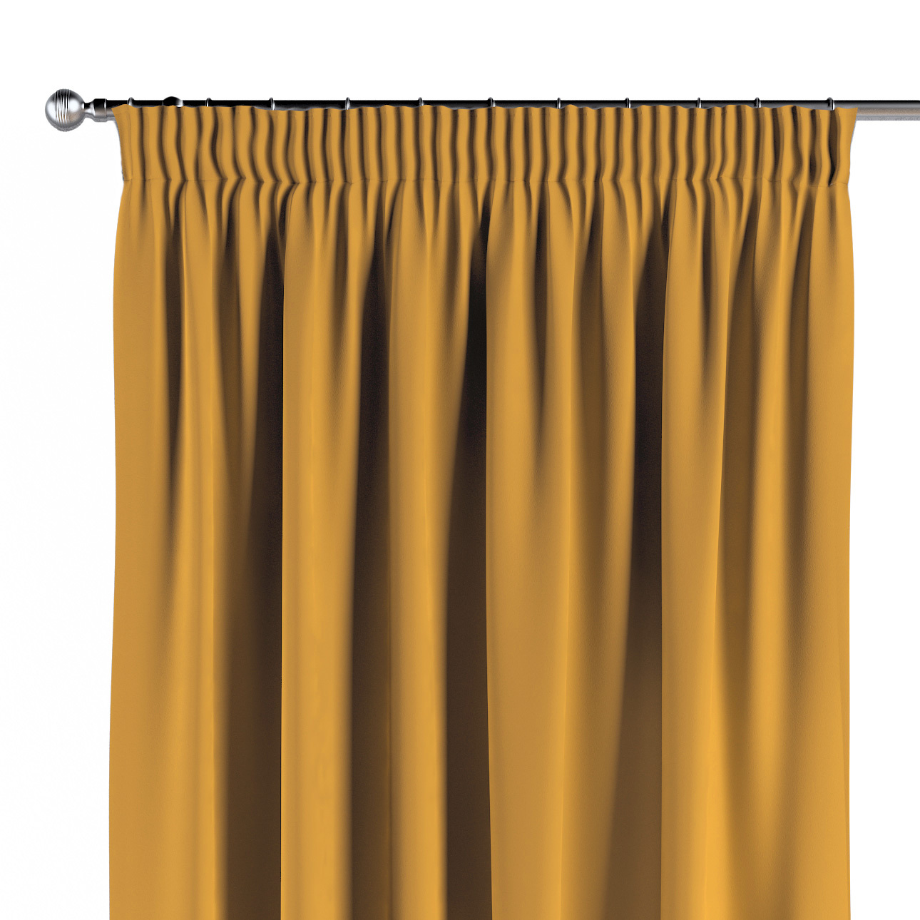 Vorhang mit Kräuselband, honiggelb, Crema (144-73) günstig online kaufen