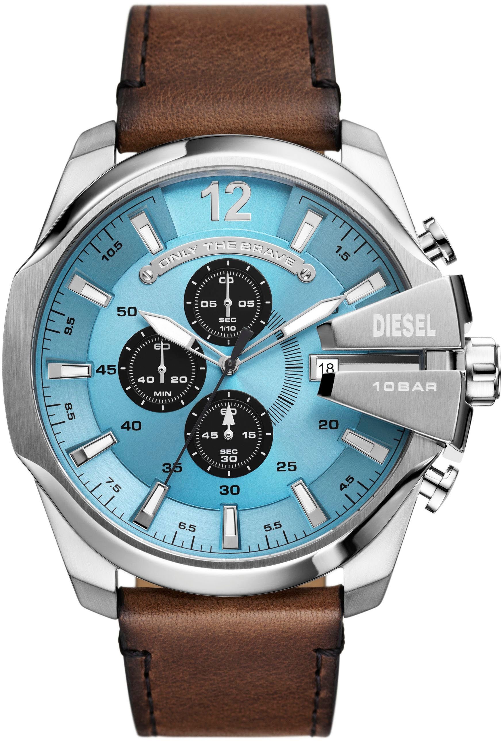 Diesel Chronograph Diesel Herren-Uhren Analog Quarz günstig online kaufen