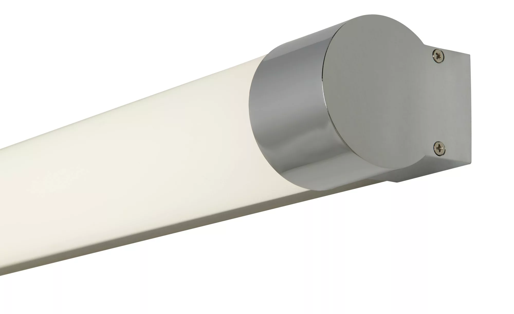 LED-Bad-Wandleuchte, 1-flammig ¦ silber ¦ Maße (cm): B: 59,2 H: 6,7 T: 5,4 günstig online kaufen