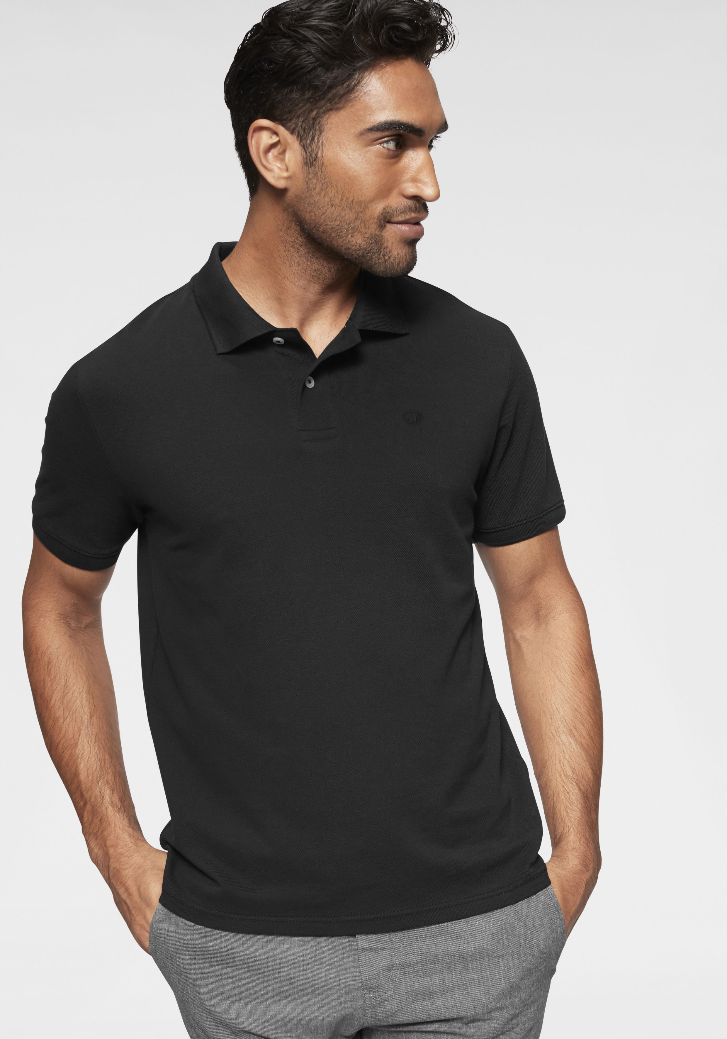 TOM TAILOR Poloshirt Basic Baumwoll-Piqué günstig online kaufen