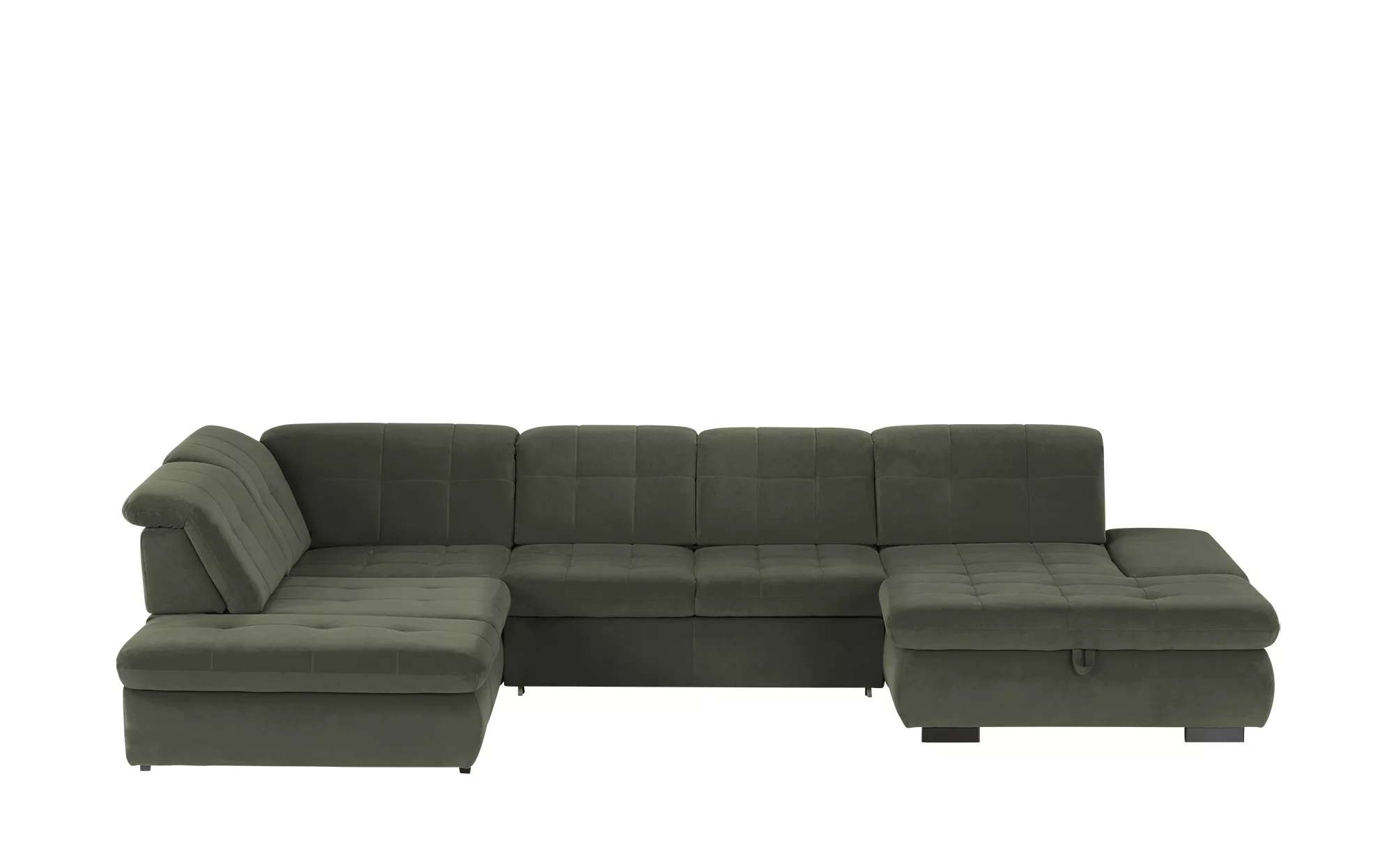 Lounge Collection Wohnlandschaft  Spencer ¦ grün ¦ Maße (cm): B: 382 H: 102 günstig online kaufen