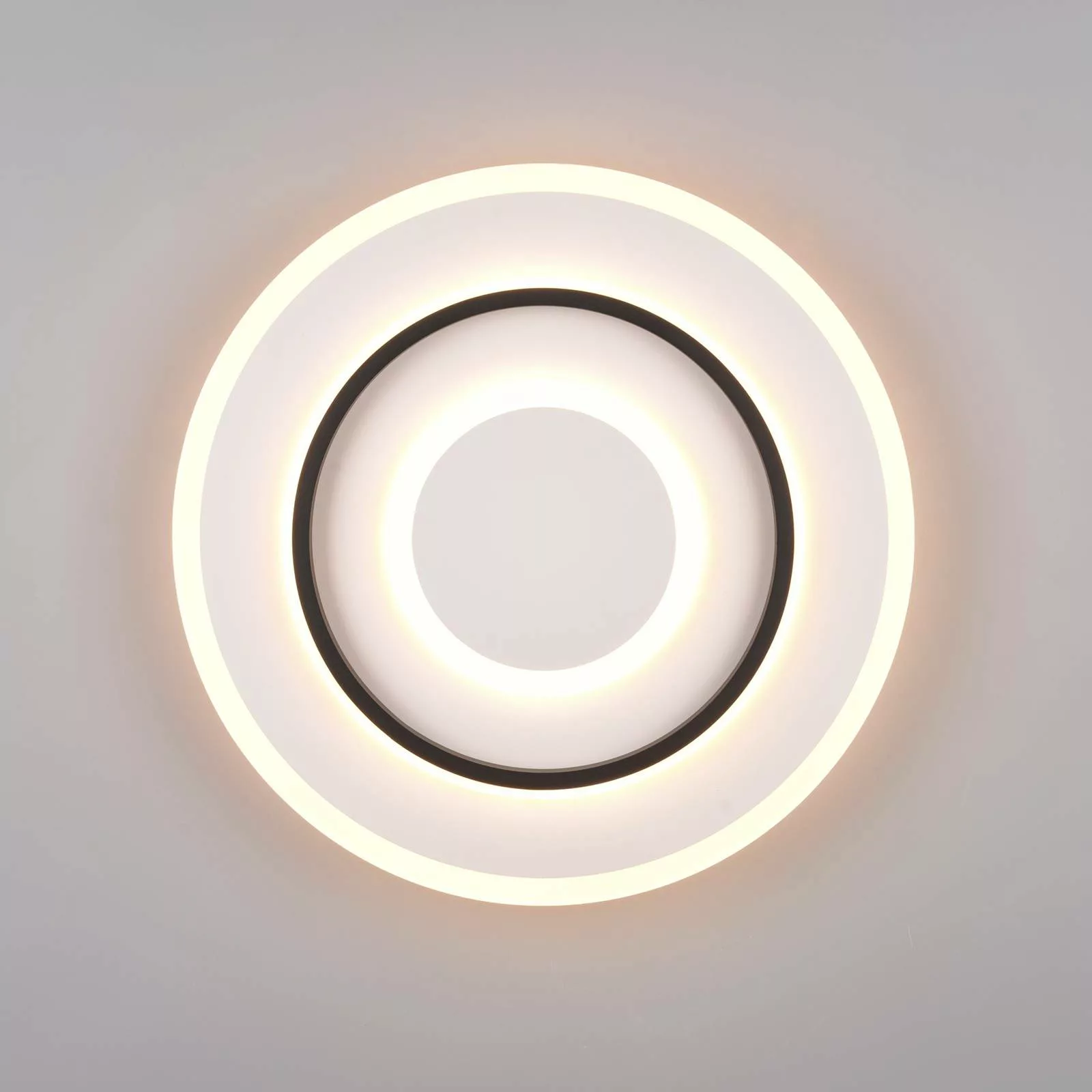 Reality LED-Deckenleuchte Jora 1-flammig Weiß Matt Ø 41 cm günstig online kaufen