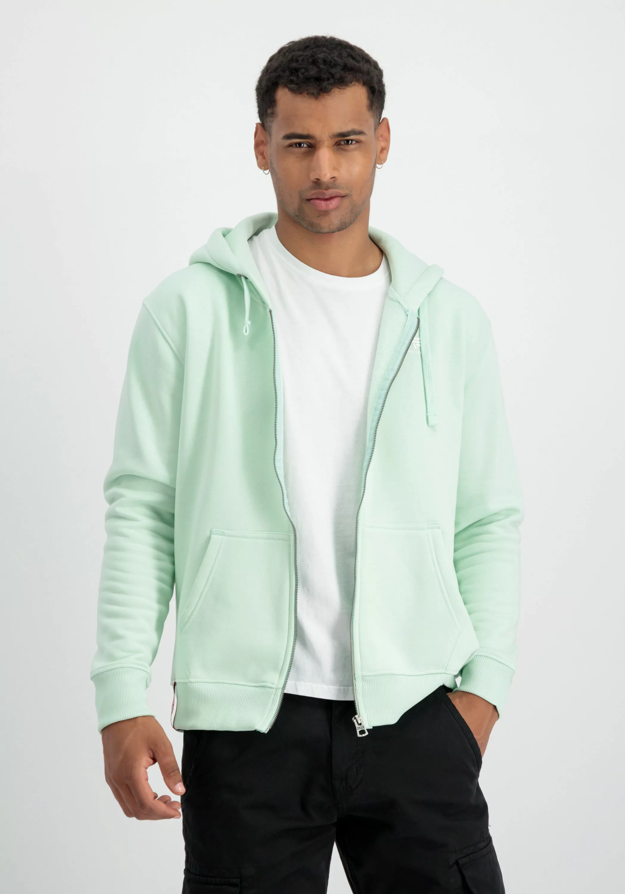 Alpha Industries Hoodie "Alpha Industries Men - Hoodies Basic Zip Hoodie Sm günstig online kaufen