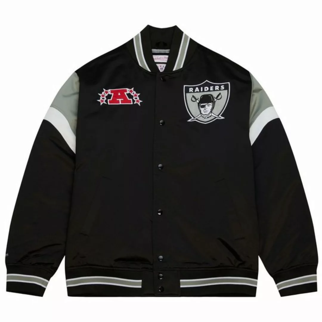 Mitchell & Ness Collegejacke Heavyweight Satin NFL Oakland Raiders günstig online kaufen