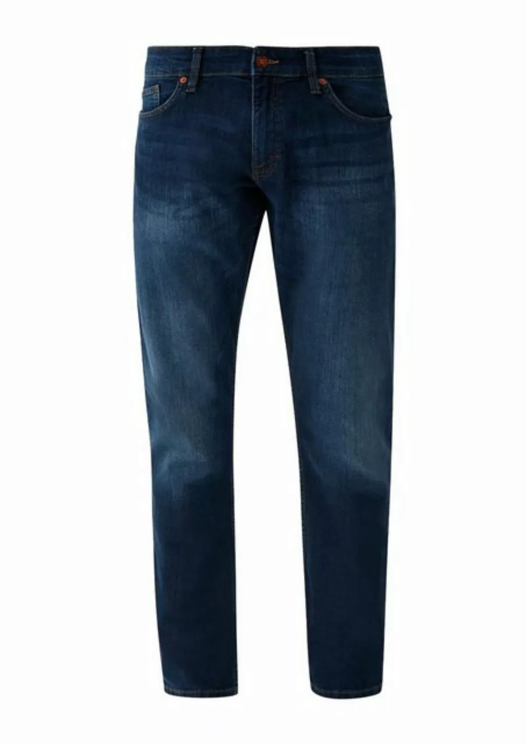 QS 5-Pocket-Jeans mit leichten Abriebeffekten günstig online kaufen