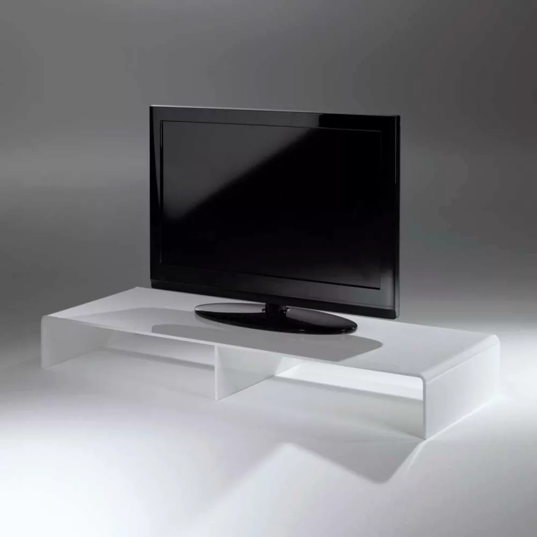 TV Konsole in Weiß Acrylglas günstig online kaufen