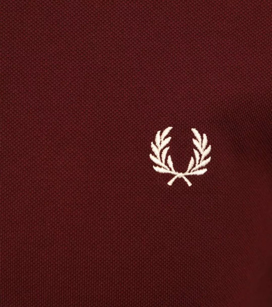 Fred Perry Polo M3600 Bordeaux - Größe M günstig online kaufen