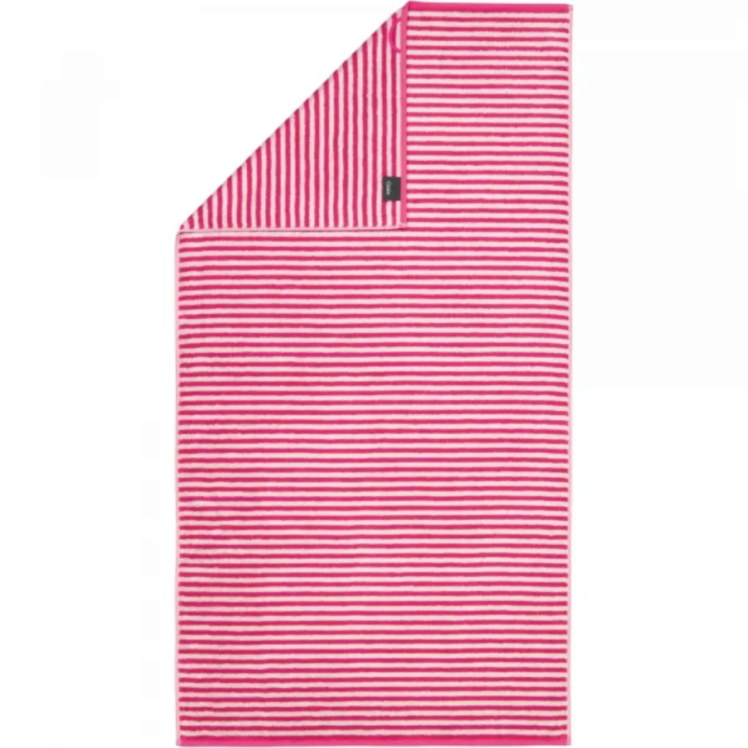 Cawö Handtücher Campus Ringel 955 - Farbe: pink - 22 - Duschtuch 70x140 cm günstig online kaufen
