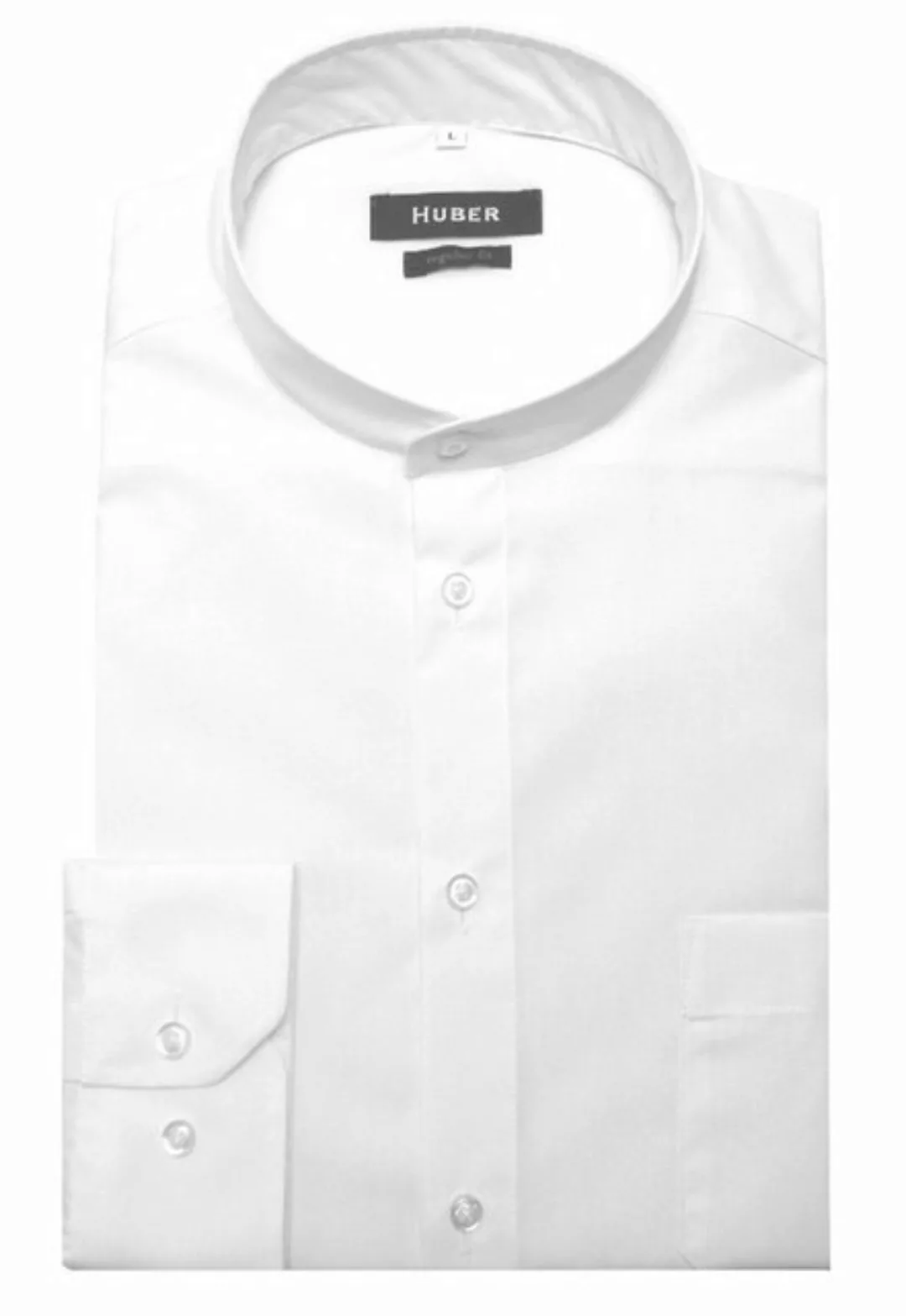 Huber Hemden Langarmhemd HU-0650 Stehkragen, Knopfleiste, RegularFit - gera günstig online kaufen