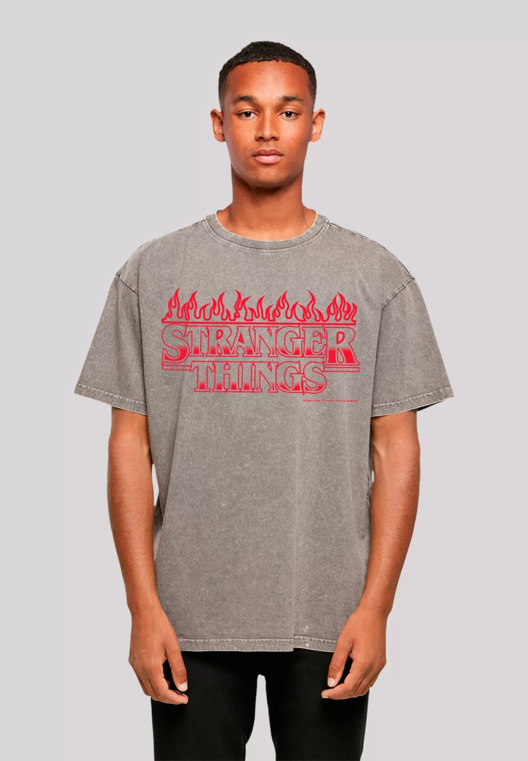F4NT4STIC T-Shirt "Stranger Things Flames Netflix TV Series", Premium Quali günstig online kaufen